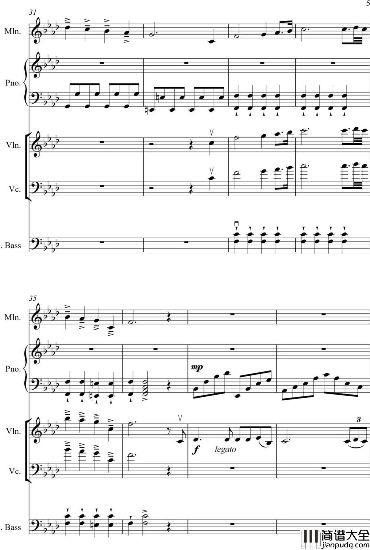 F小调进行曲钢琴谱_XcodeGhost