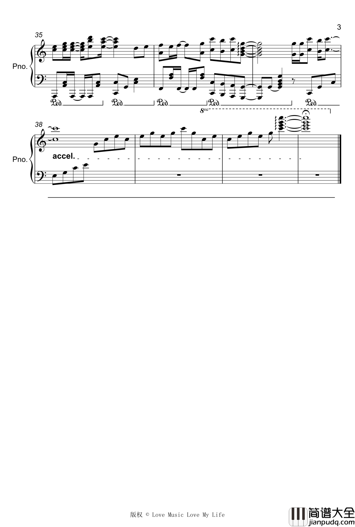 _青空Jumping_Heart_OP钢琴谱_Love_Live!_Sunshine!!