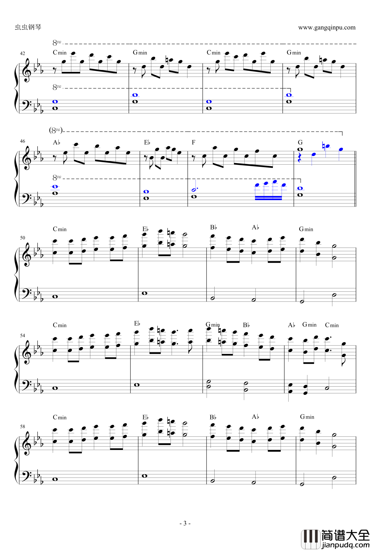Crystal_CavernsTrine钢琴谱_三位一体