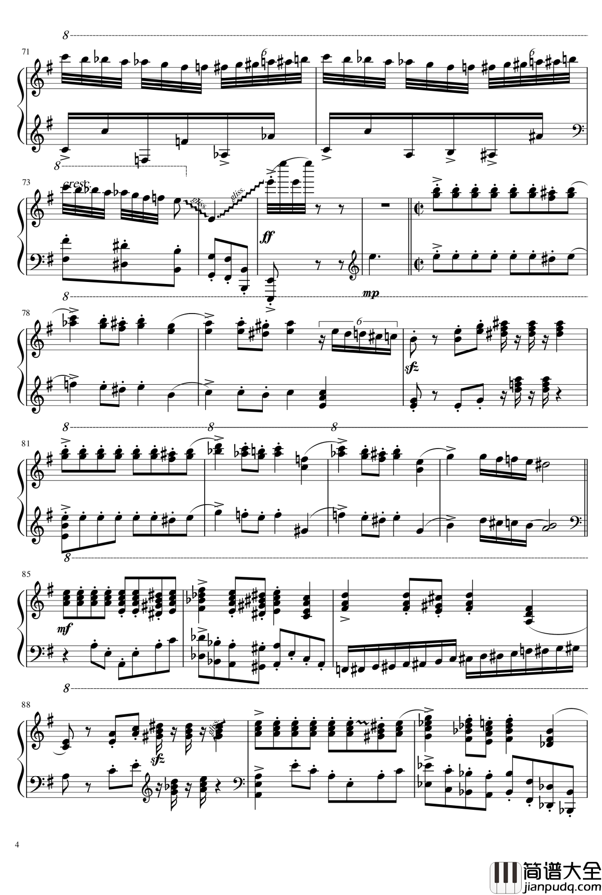 哈利波特钢琴谱_主题曲_海德薇主题变奏_金龙鱼_Jarrod_Radnich