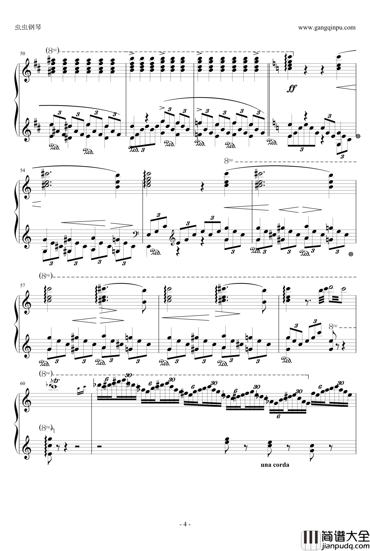 即兴曲夜曲钢琴谱_李斯特