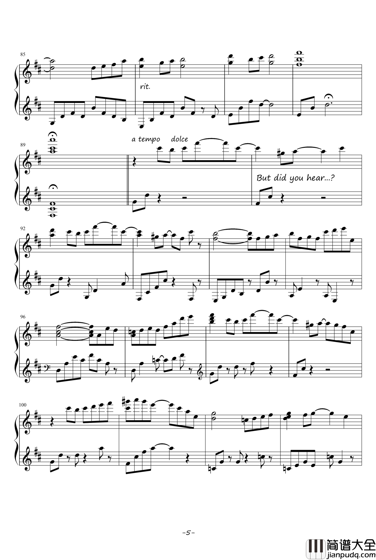 Rainy_Night钢琴谱_Ku.Klux.Klan_Luna&amp;apos;s