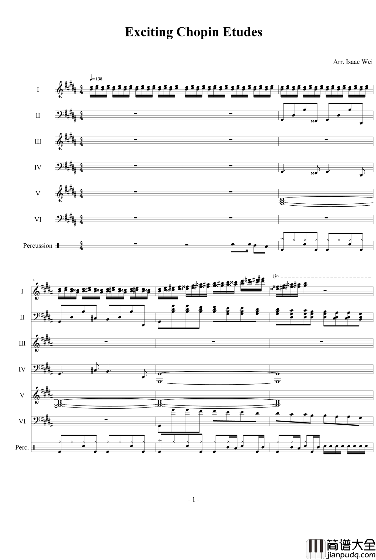 肖邦的忧伤钢琴谱一颗赛艇练习曲