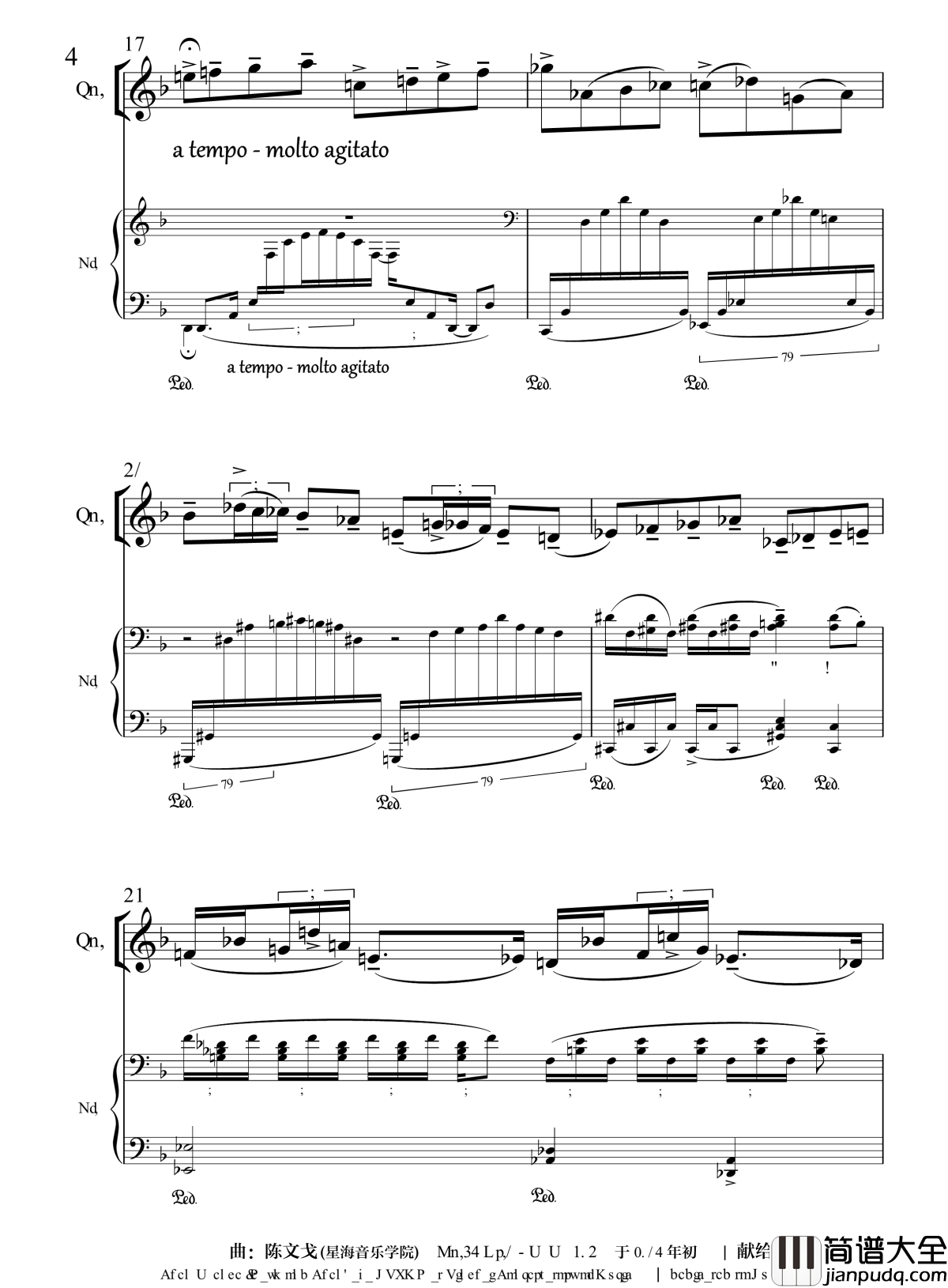 月光光钢琴谱_分谱_流行追梦人