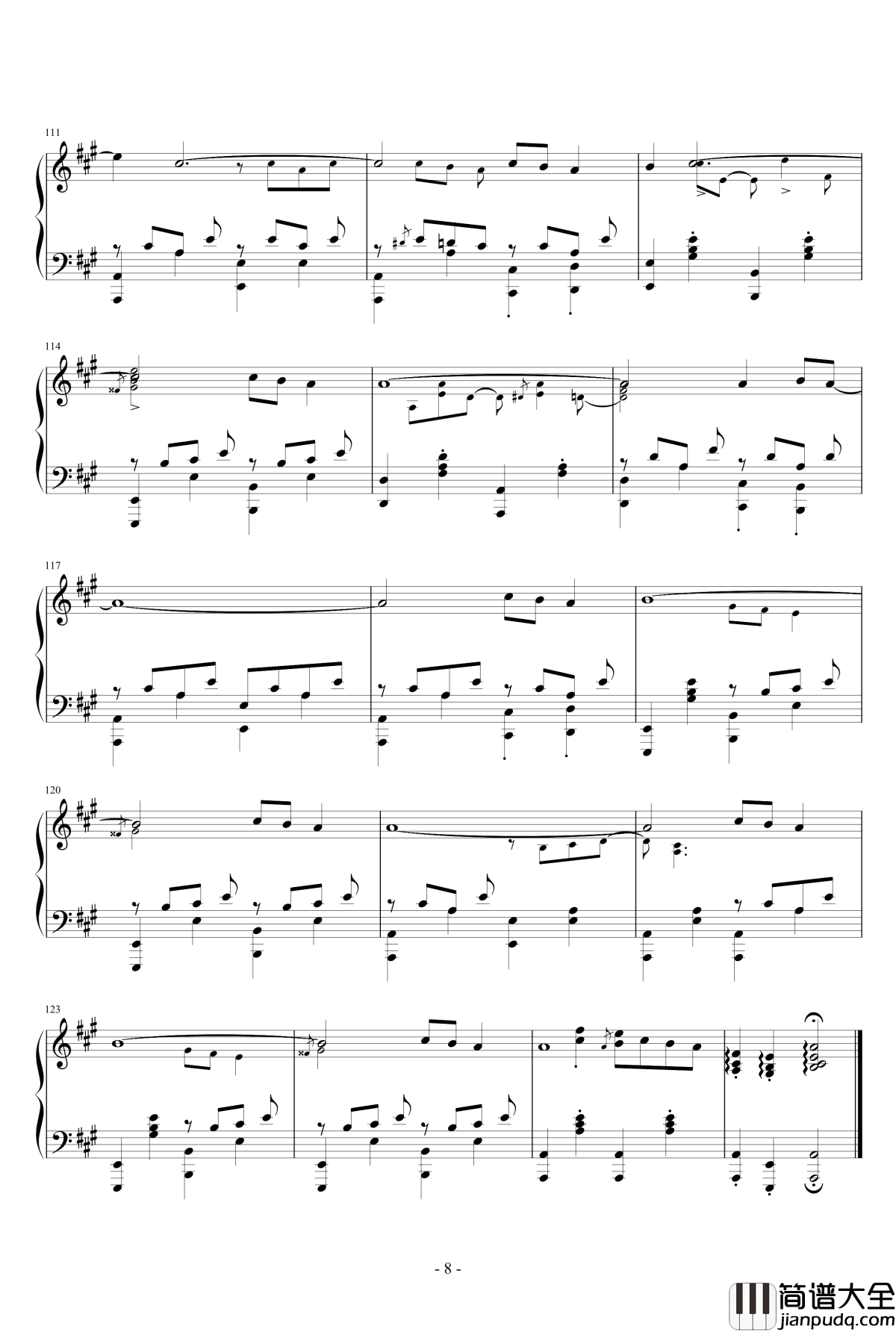 Take_Me_Home,Country_Roads钢琴谱_约翰·丹佛_John_Denver