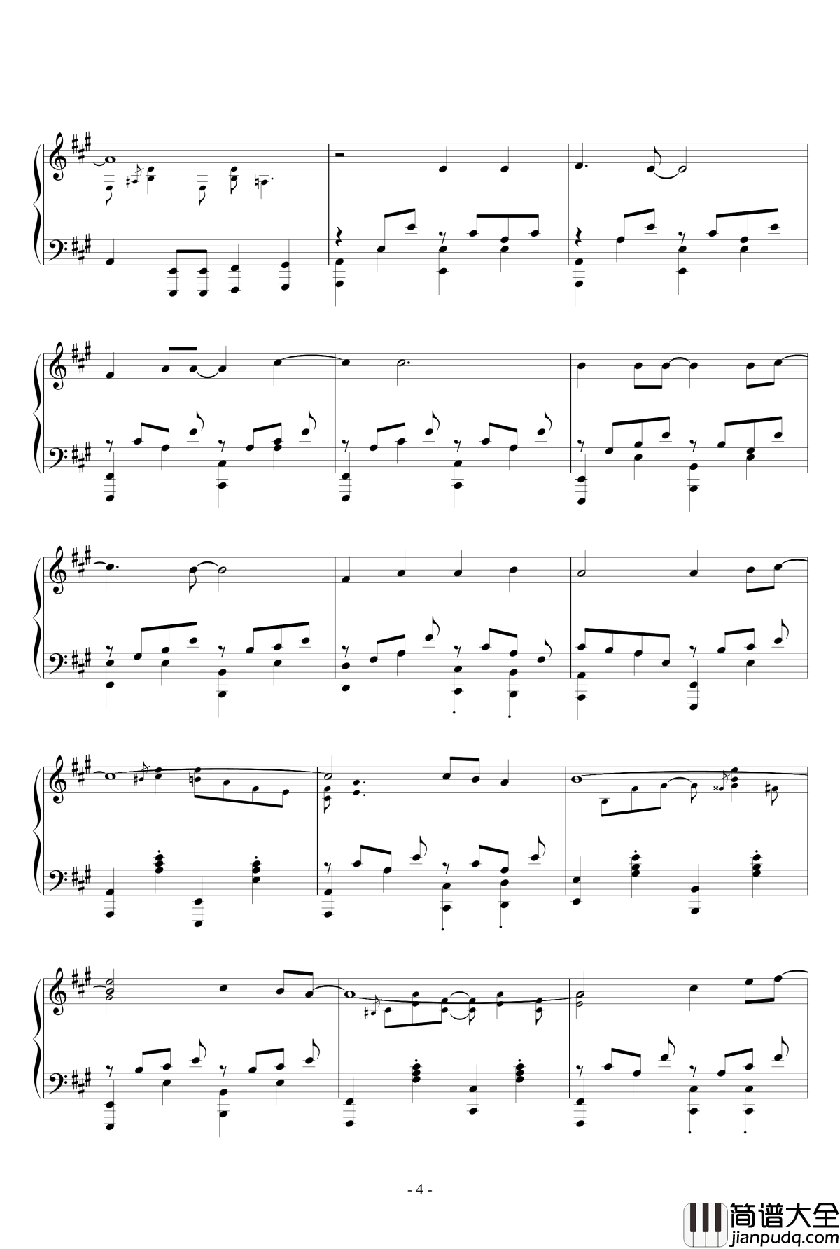 Take_Me_Home,Country_Roads钢琴谱_约翰·丹佛_John_Denver