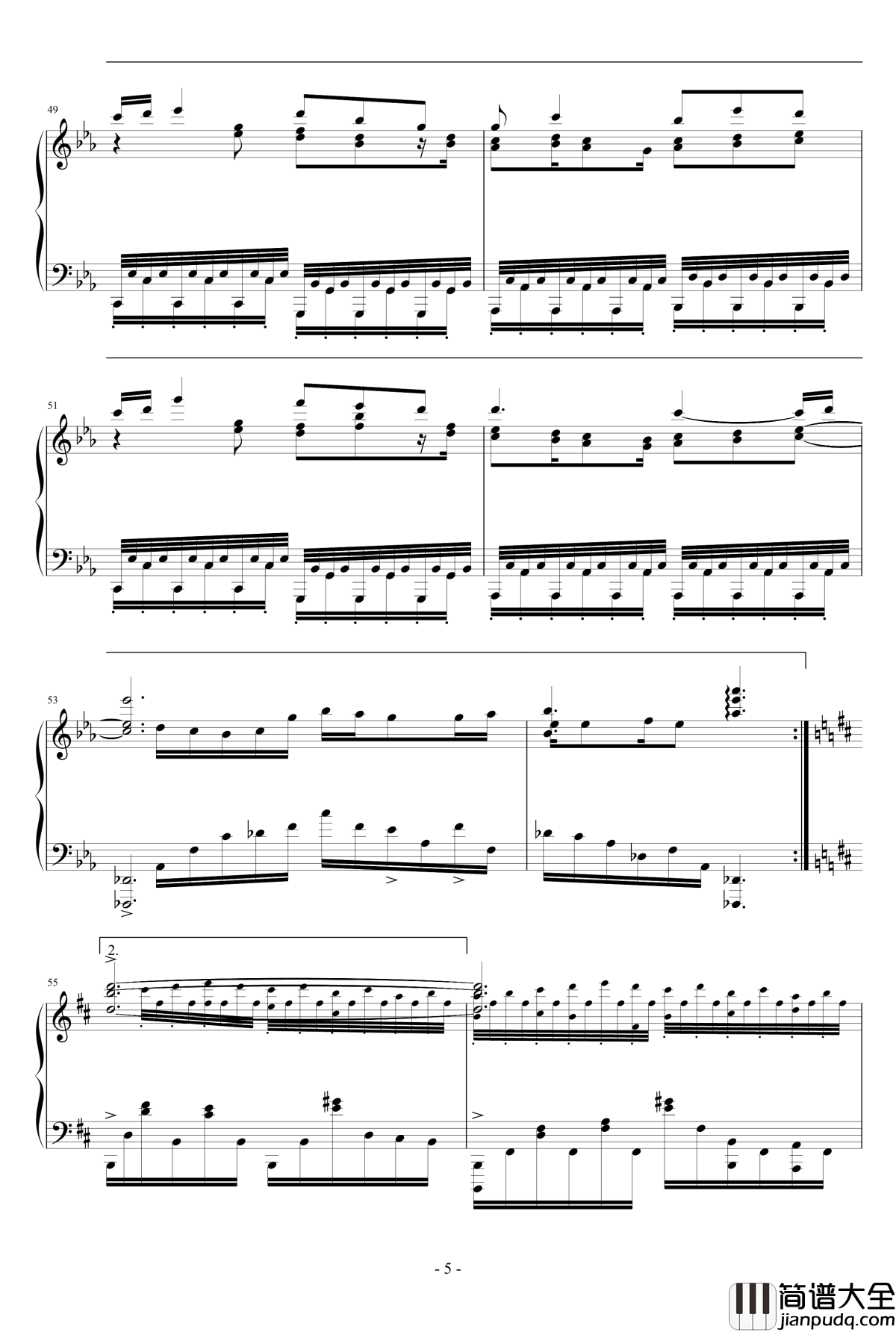 Asphodelus钢琴谱_穢翼のユースティア_Ceui