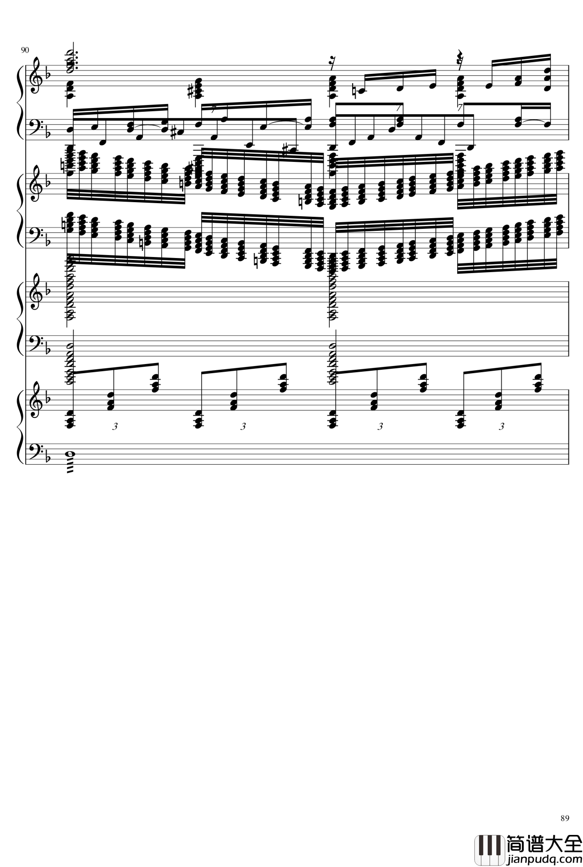 EX死亡华尔兹钢琴谱_熊哥Herobrine暴走