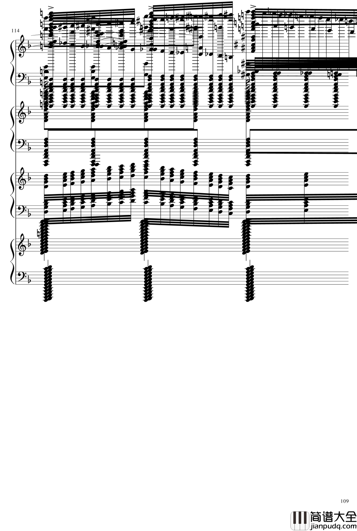 EX死亡华尔兹钢琴谱_熊哥Herobrine暴走