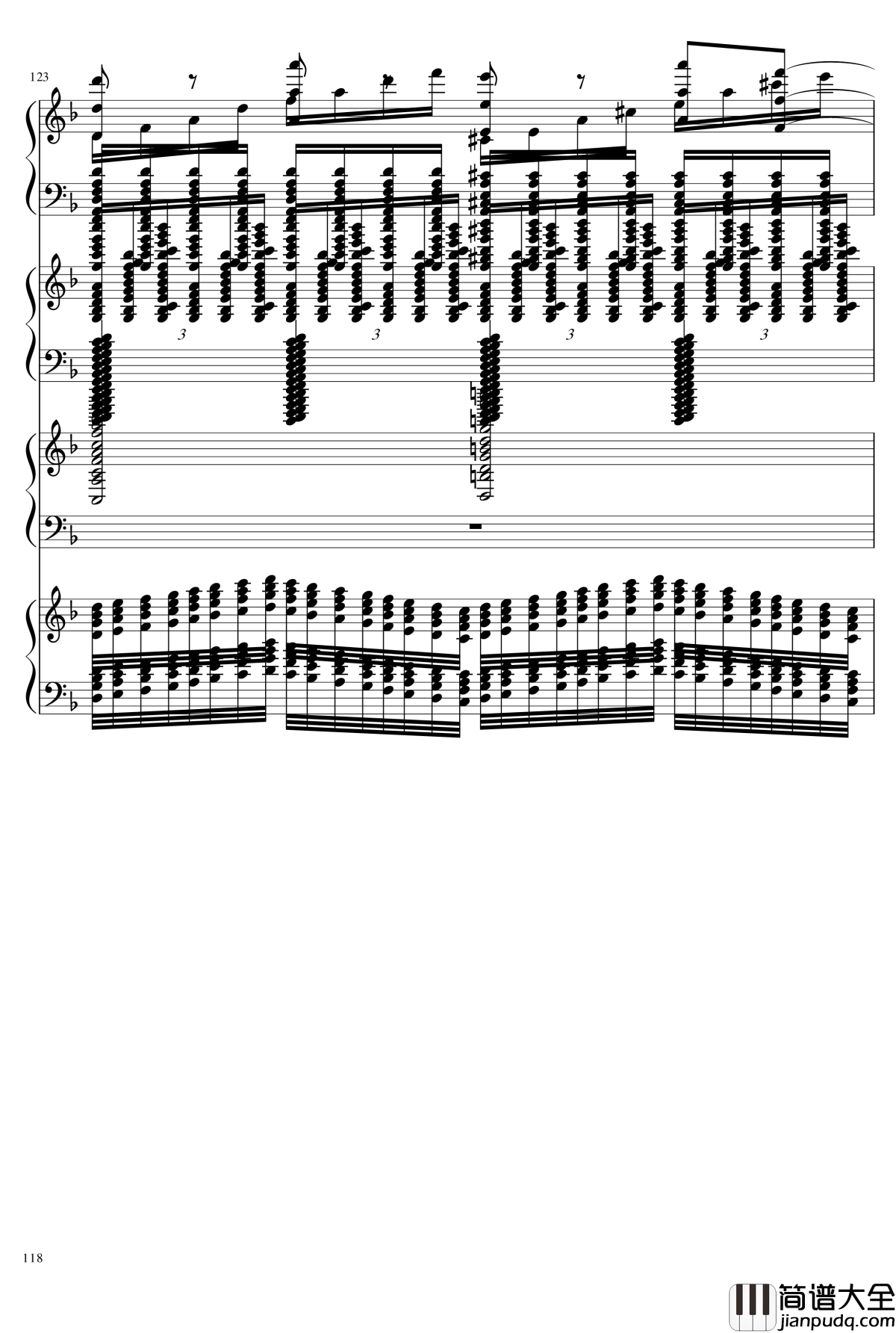 EX死亡华尔兹钢琴谱_熊哥Herobrine暴走