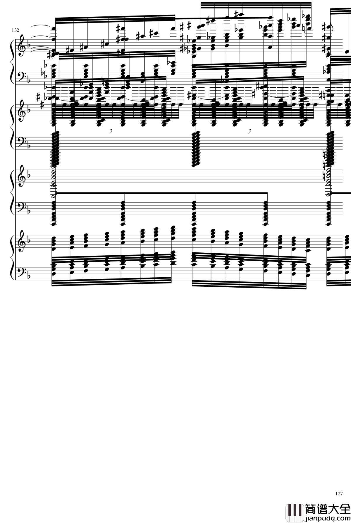 EX死亡华尔兹钢琴谱_熊哥Herobrine暴走