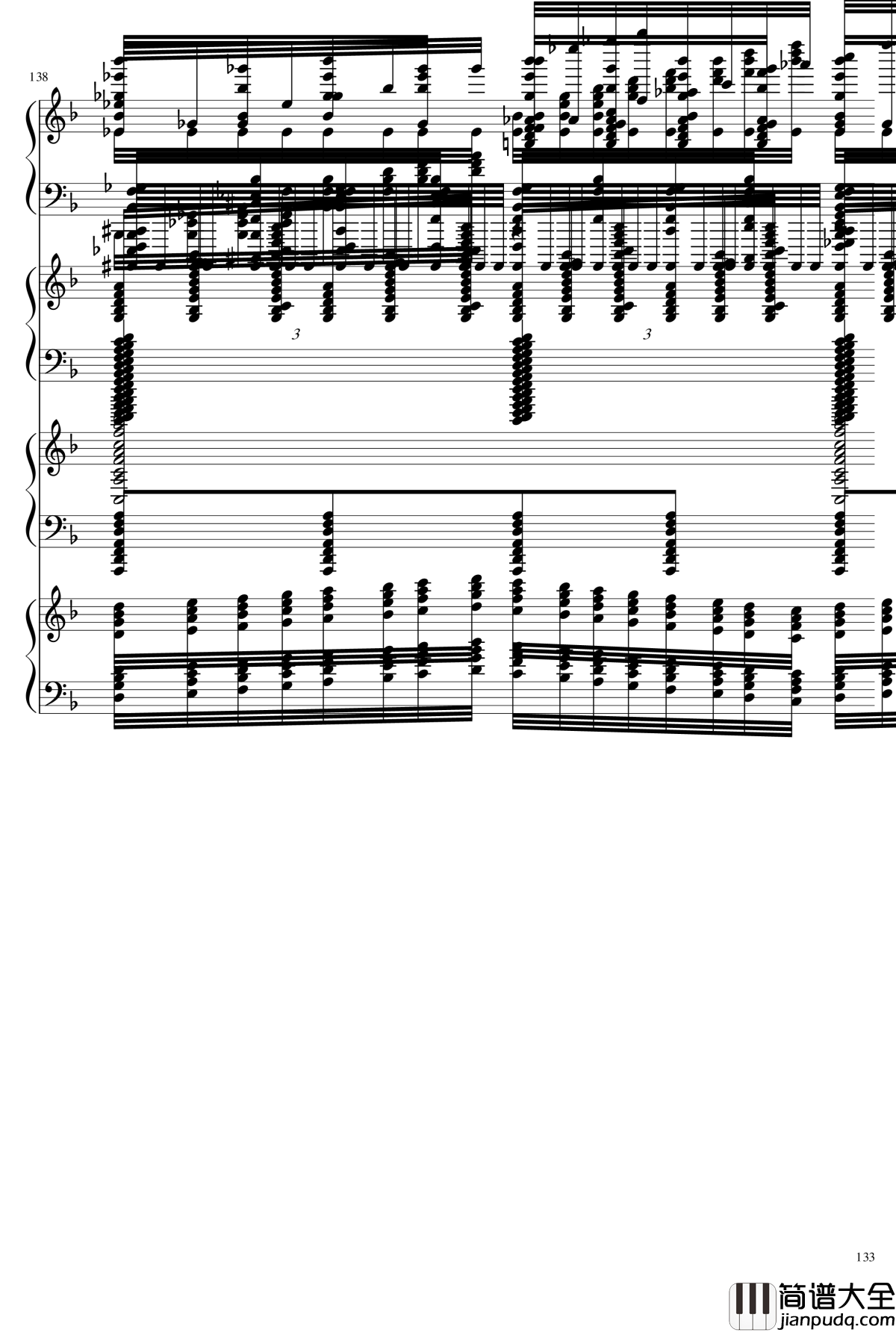 EX死亡华尔兹钢琴谱_熊哥Herobrine暴走