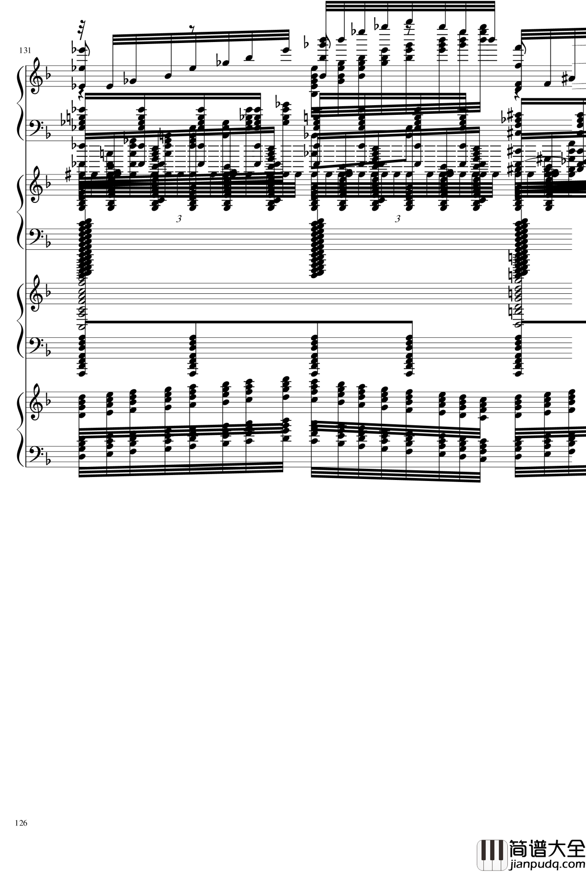 EX死亡华尔兹钢琴谱_熊哥Herobrine暴走