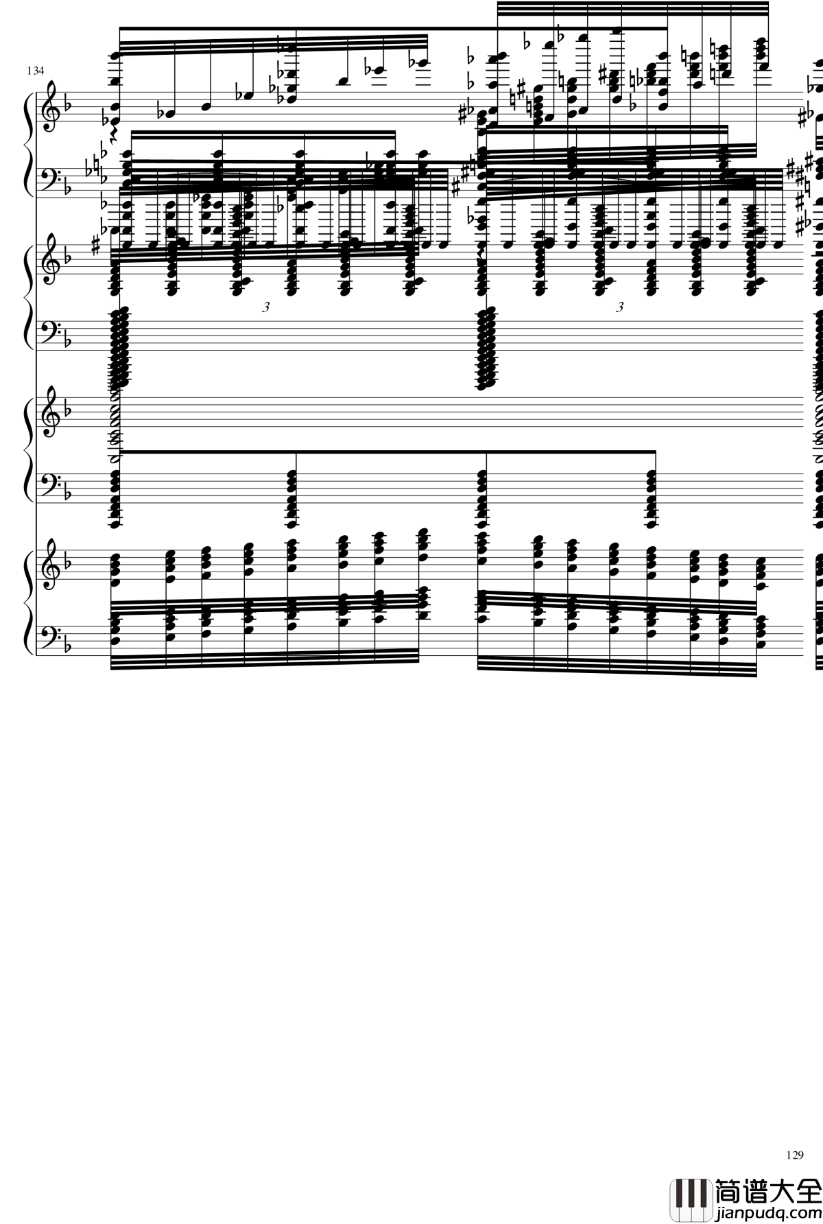 EX死亡华尔兹钢琴谱_熊哥Herobrine暴走