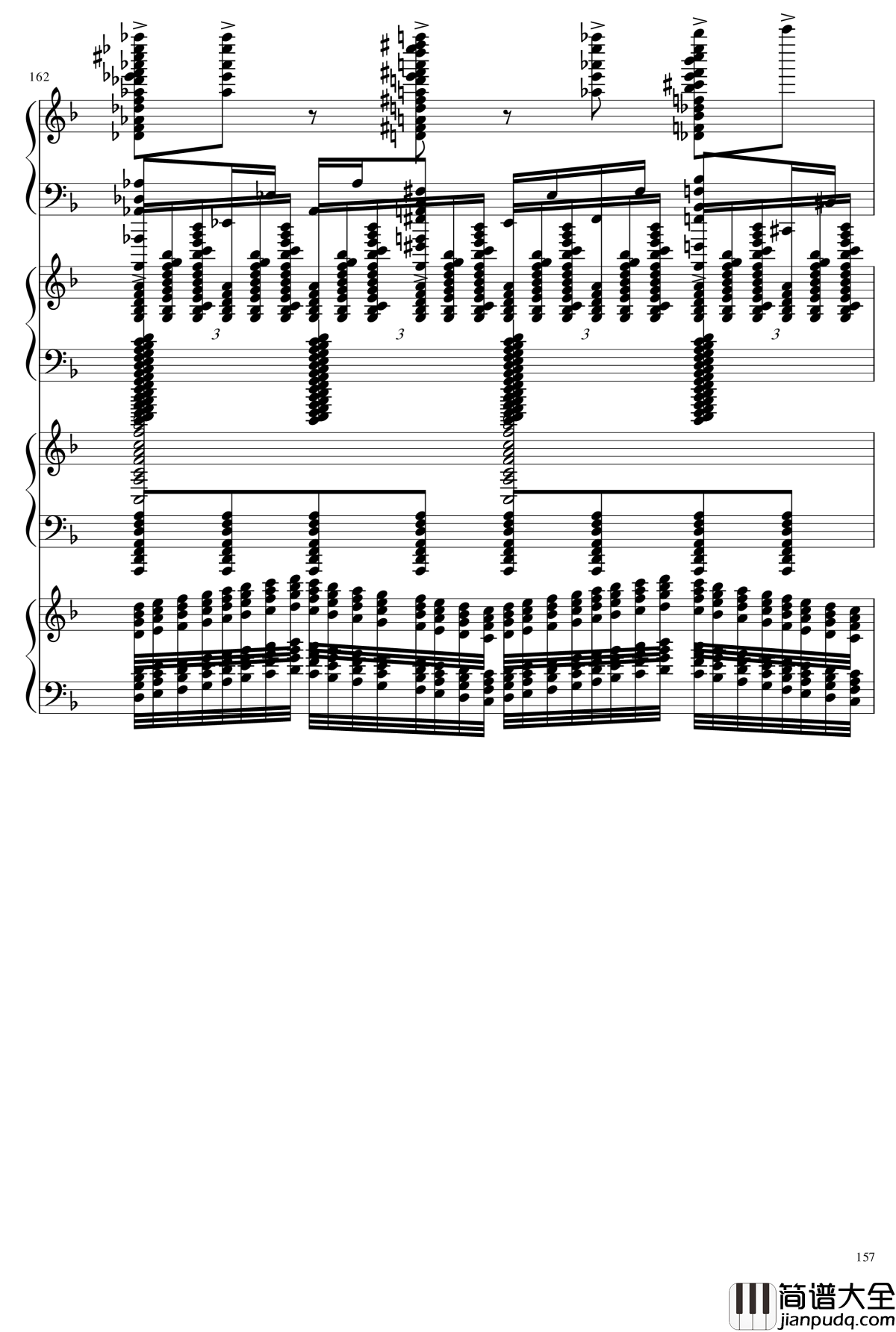 EX死亡华尔兹钢琴谱_熊哥Herobrine暴走