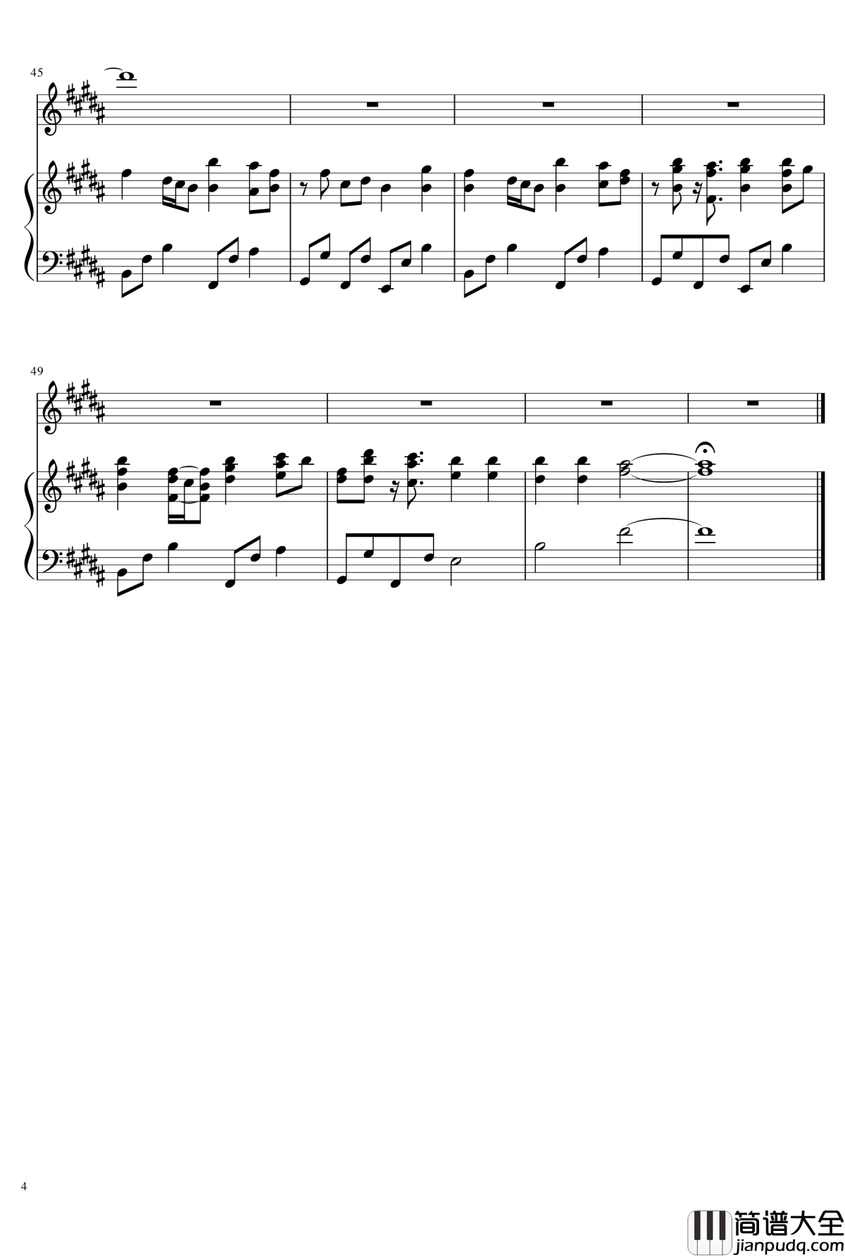 雨き声残響钢琴谱_ZODIACSYNDICATE