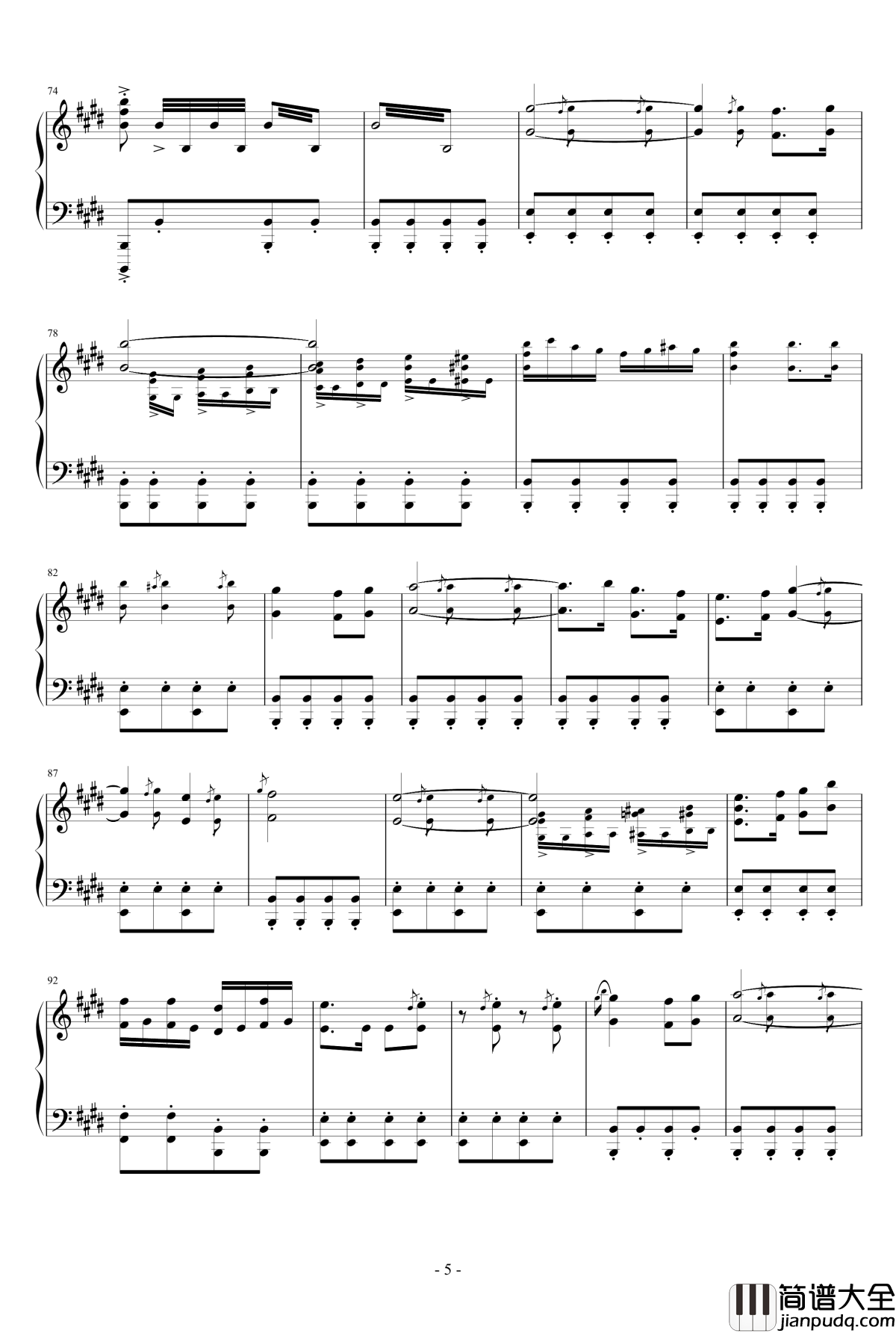 打虎上山钢琴谱_京剧智取威虎山选段