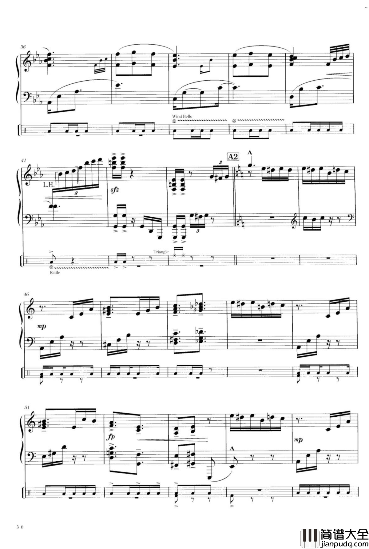 献给爱丽丝懵逼版钢琴谱_松本あすか