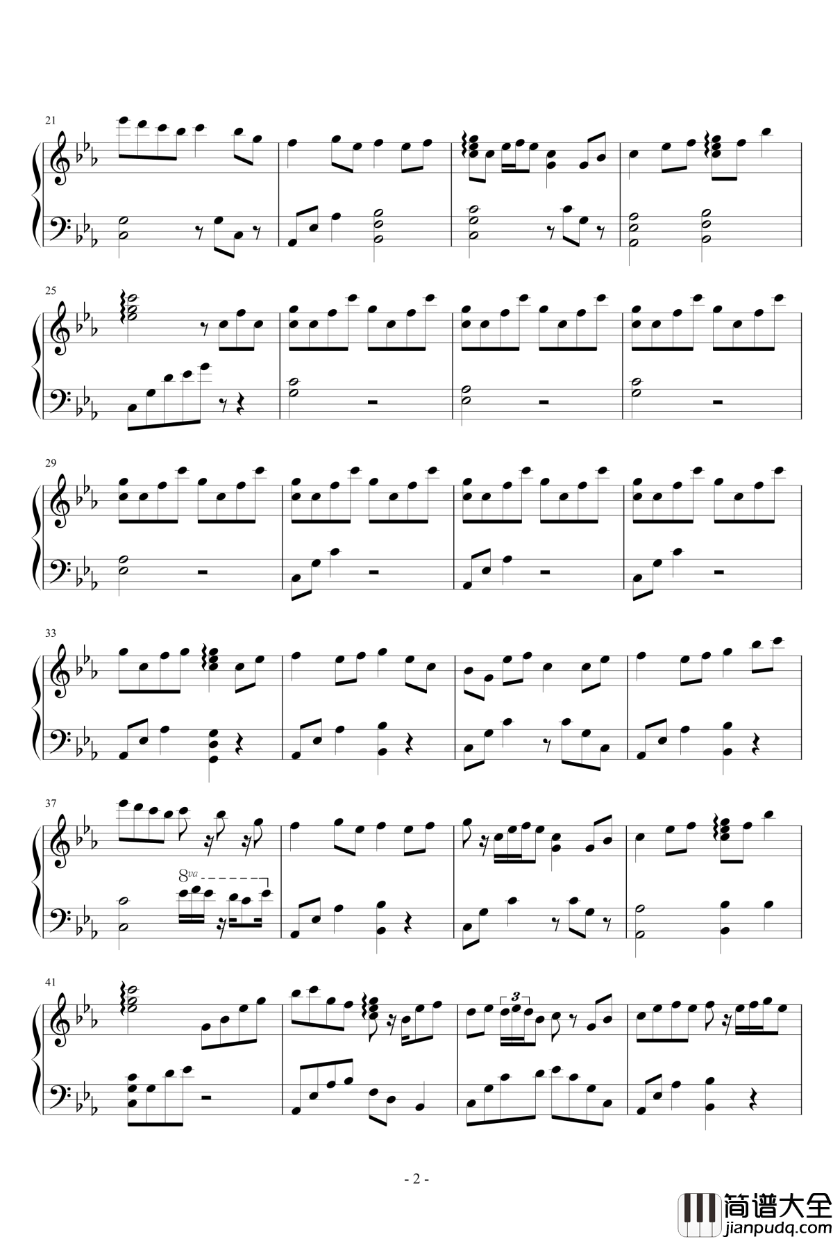 砕月钢琴谱__彩音_~xi_on~_东方project