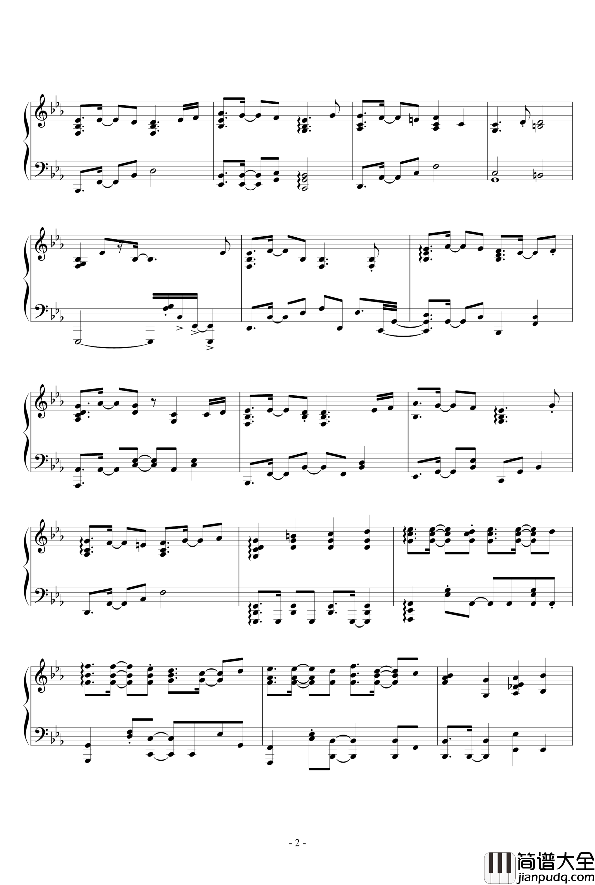 残酷な天使のテーゼ_触手猴_钢琴谱