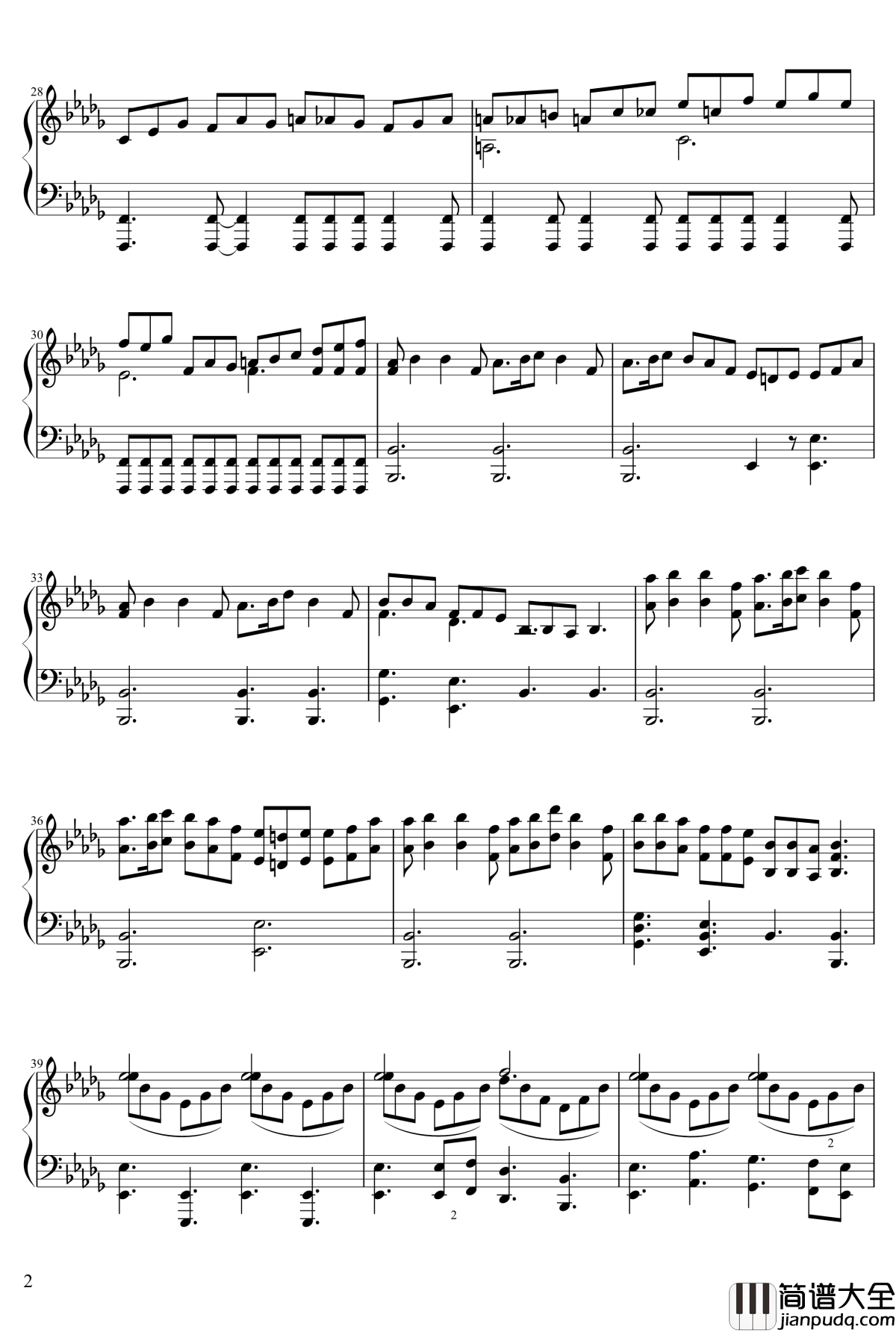 This_is_Berk钢琴谱_驯龙高手原声带_John_Powell