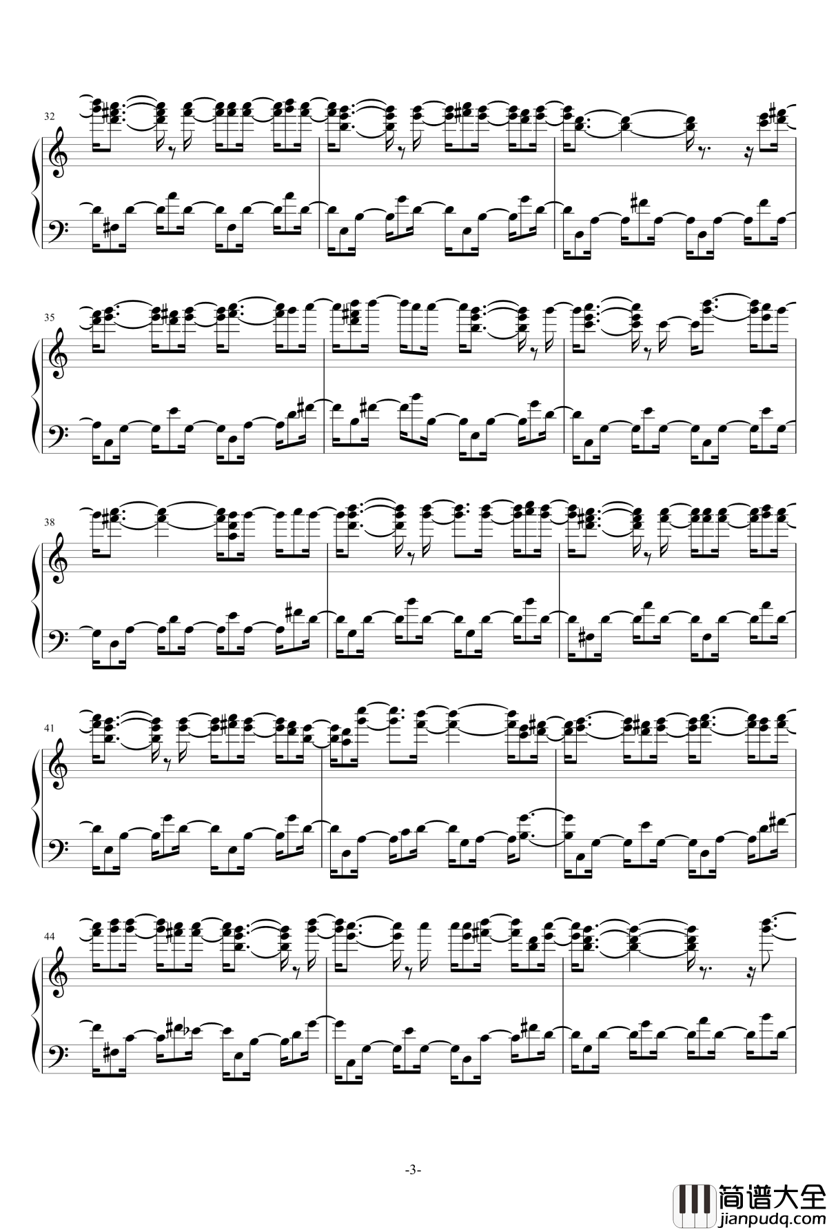 365日の紙飛行機钢琴谱_AKB48