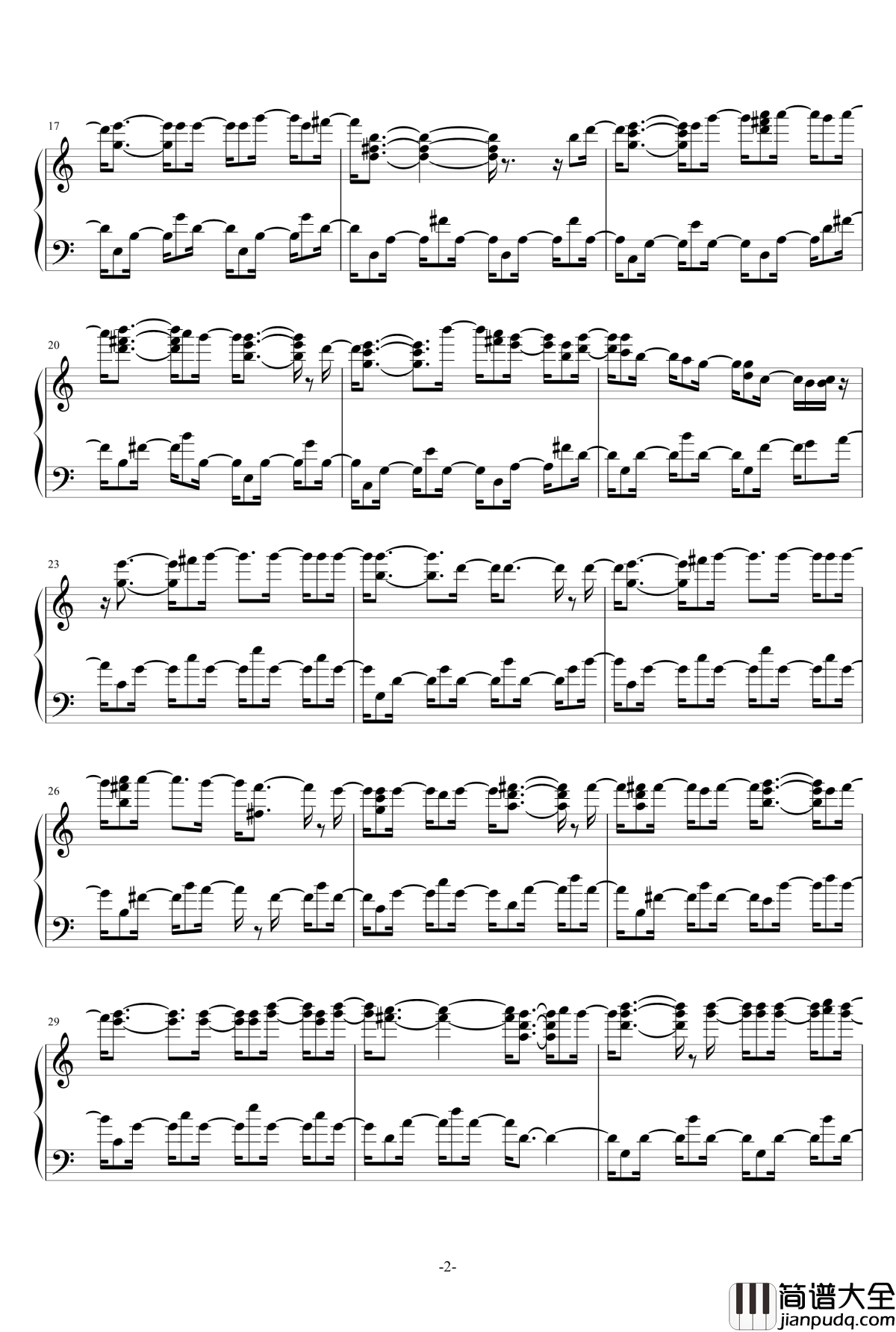 365日の紙飛行機钢琴谱_AKB48