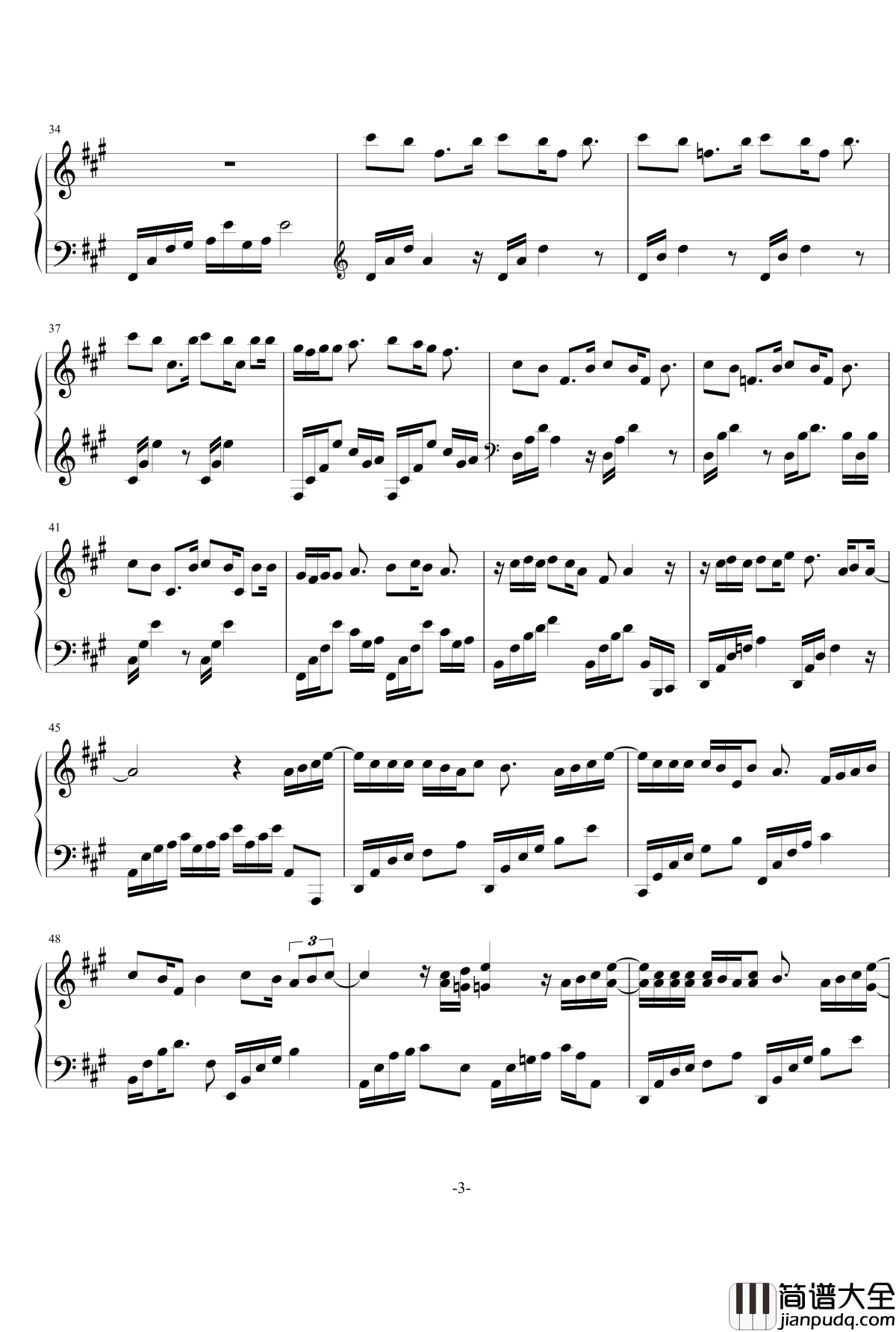 只是朋友钢琴谱_旋风少女2片尾曲_陈翔