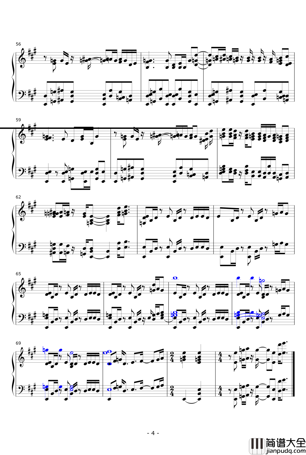 Legal_High钢琴谱_李狗嗨_リーガル_ハイ_新垣结衣