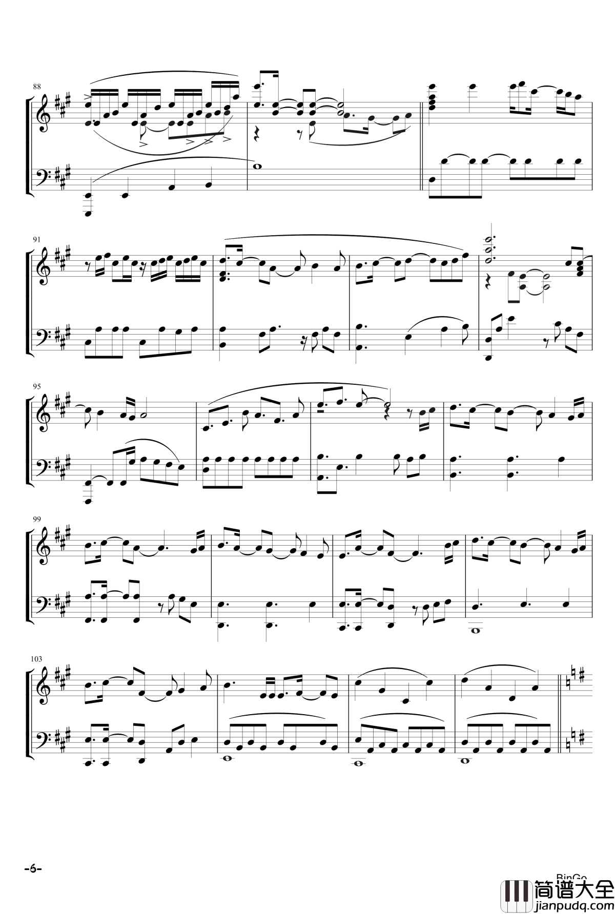 Snow_Fairy_Story钢琴谱_初音ミク_初音未来