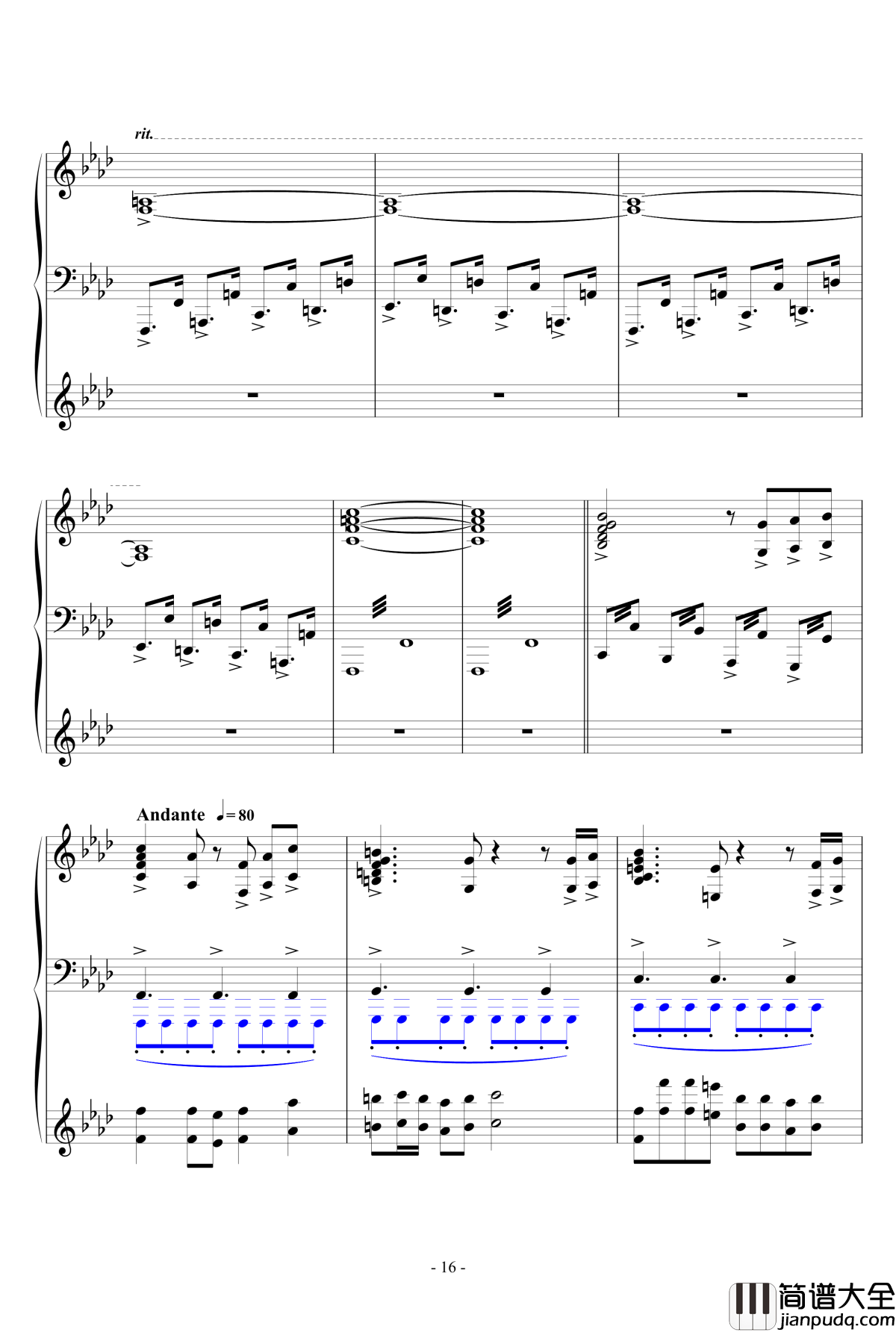 最炫民族风钢琴谱_豪华冬花版_雪城奥菲斯
