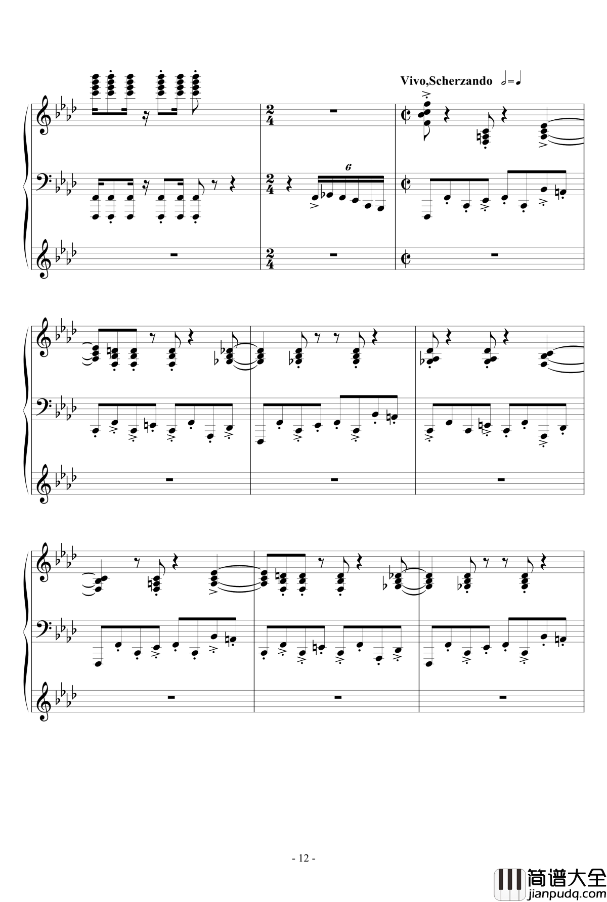 最炫民族风钢琴谱_豪华冬花版_雪城奥菲斯