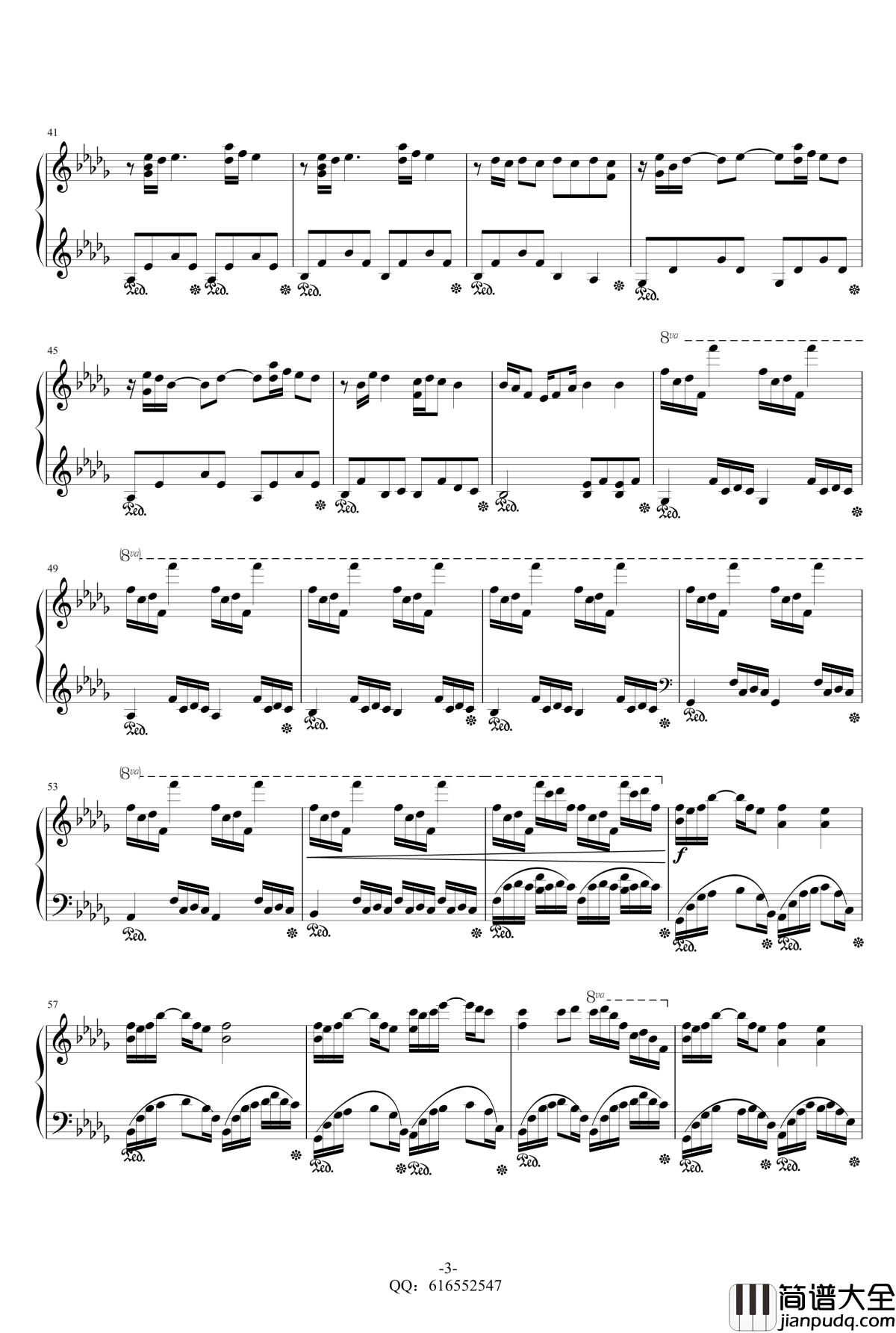 Luv_Letter钢琴谱_情书_金龙鱼原声版160924_DJ_Okawari