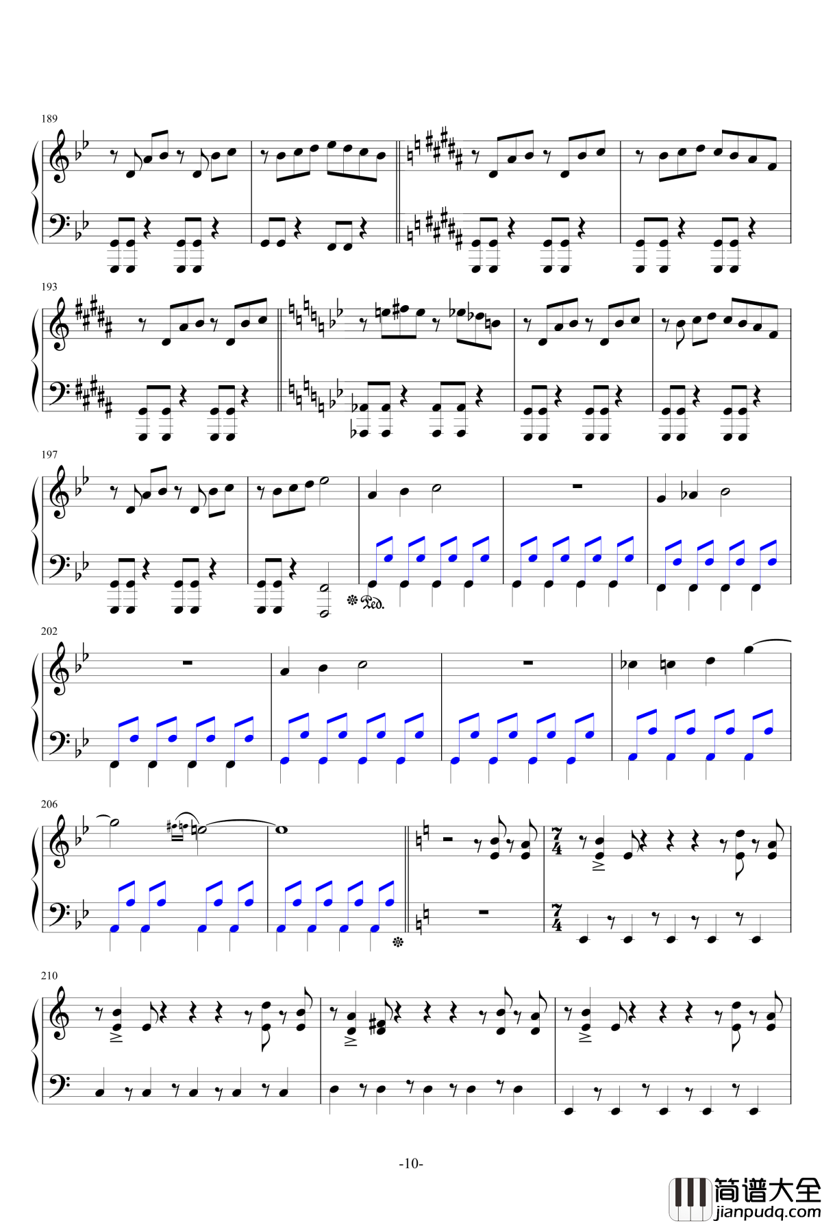 逆转裁判1~5询问钢琴谱_岩垂德行