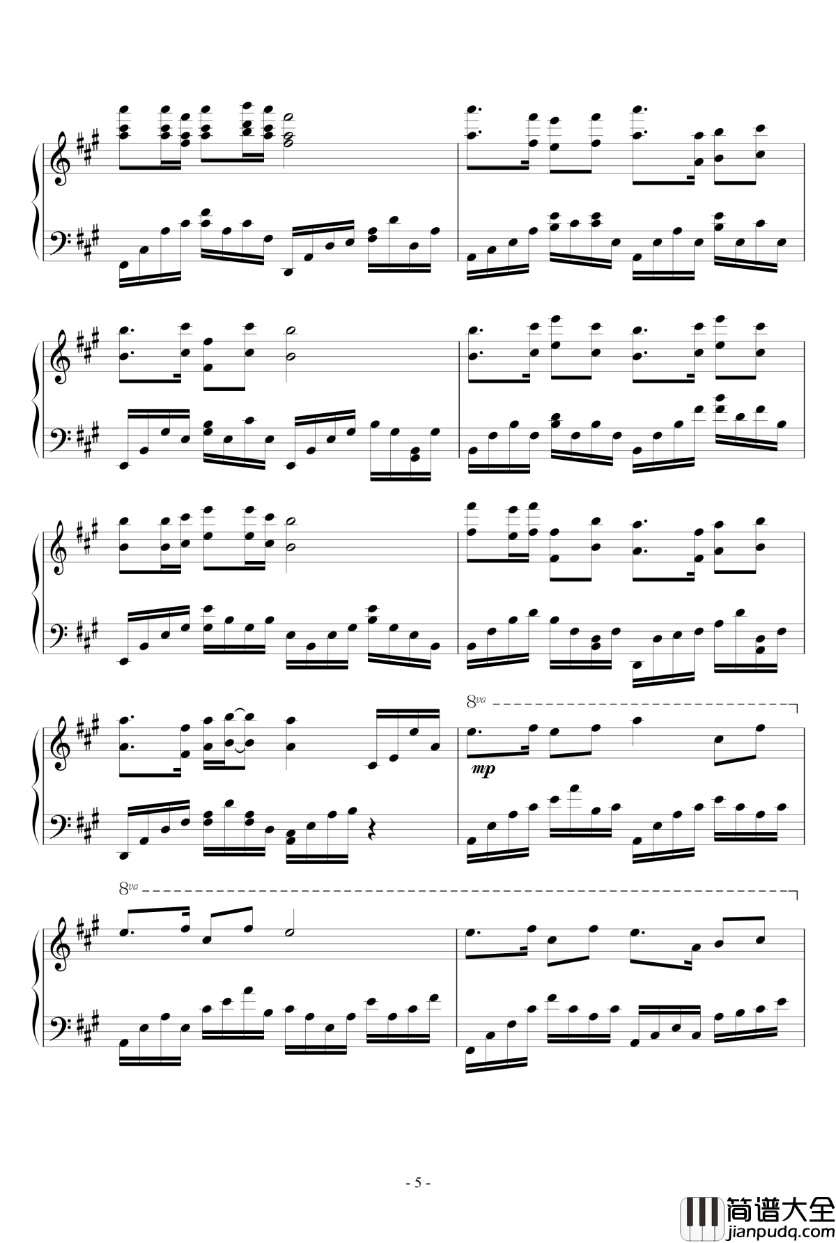 心肝宝贝钢琴谱_凤飞飞