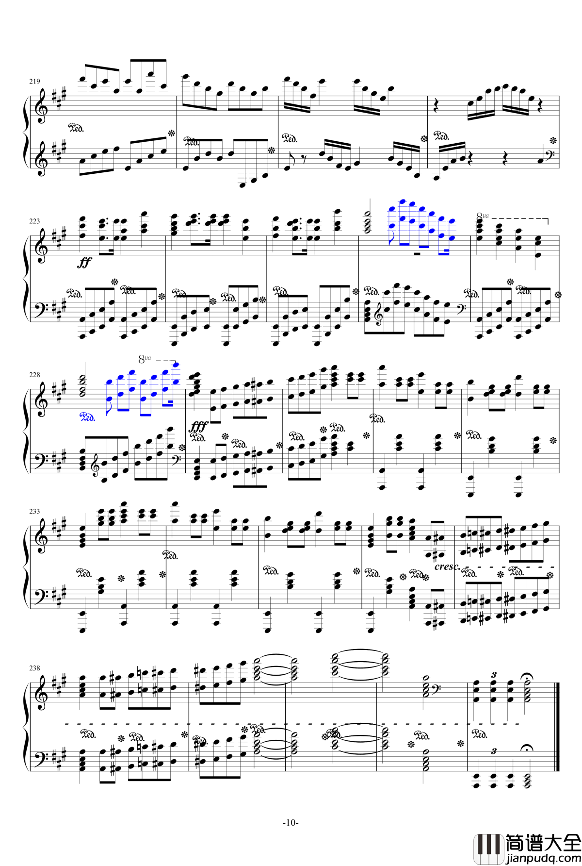 生日快乐变奏曲钢琴谱_红木鸡