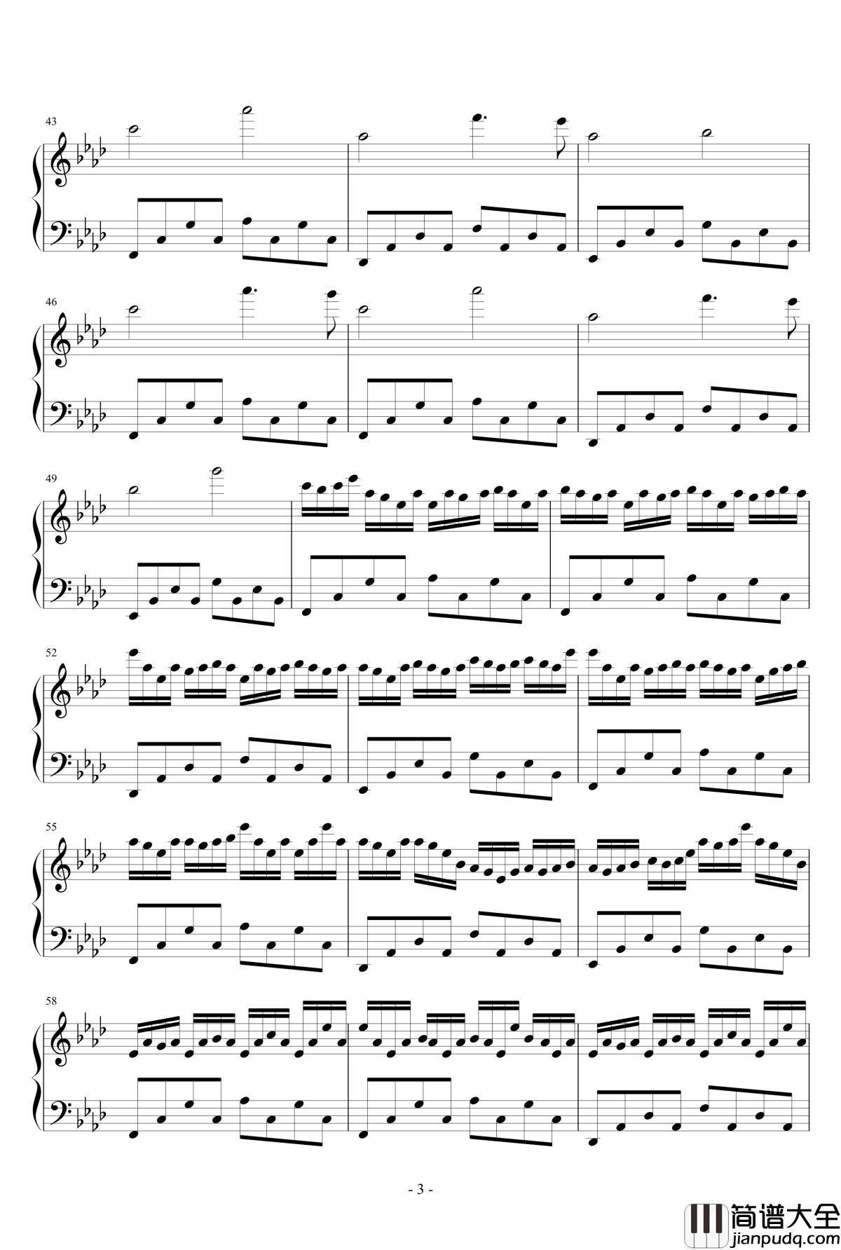 夏末雨空钢琴谱_α·Pav