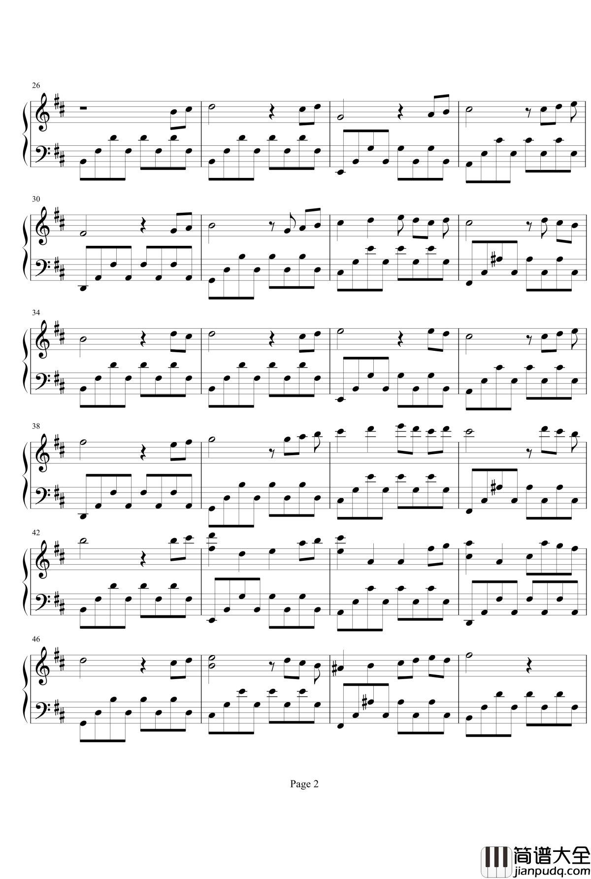 into_the_rain钢琴谱_East_Root