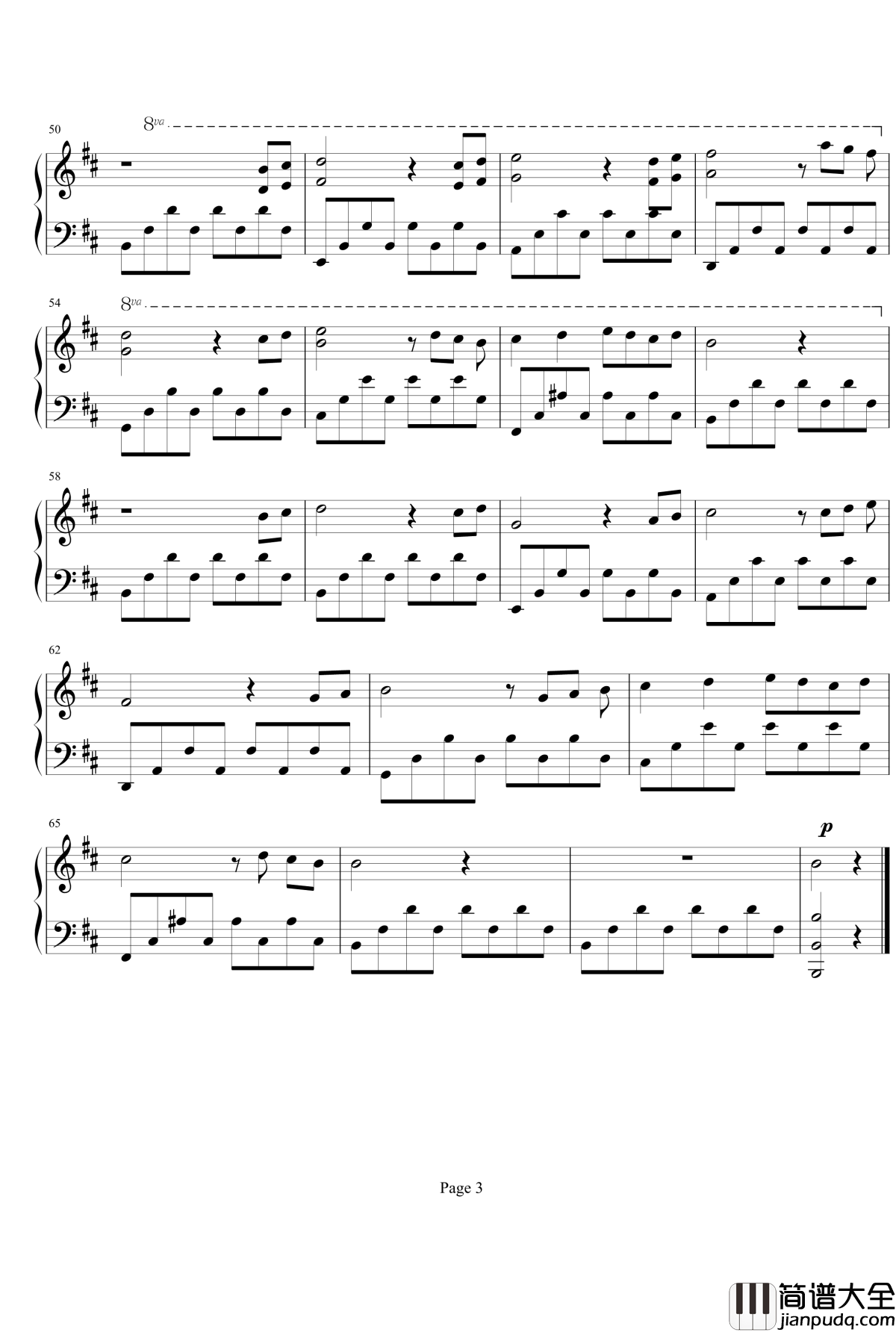 into_the_rain钢琴谱_East_Root