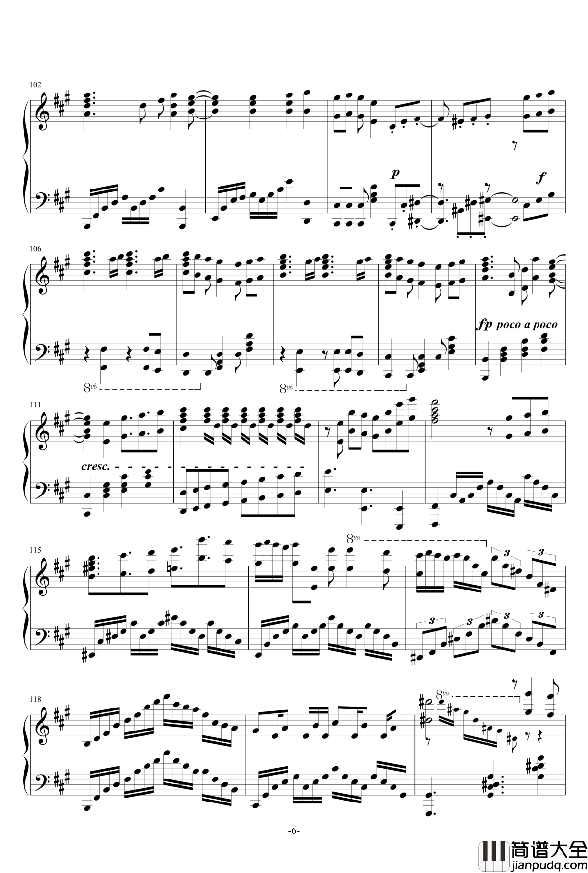 我们的战场钢琴谱_超时空要塞Δ_Walküre_钢琴完整版