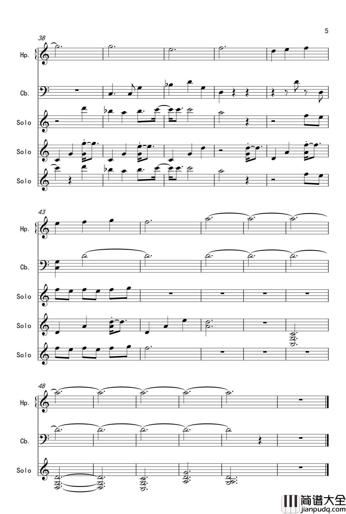 The_Mothers_Portrait钢琴谱_海洋之歌原声带__Bruno_Coulais