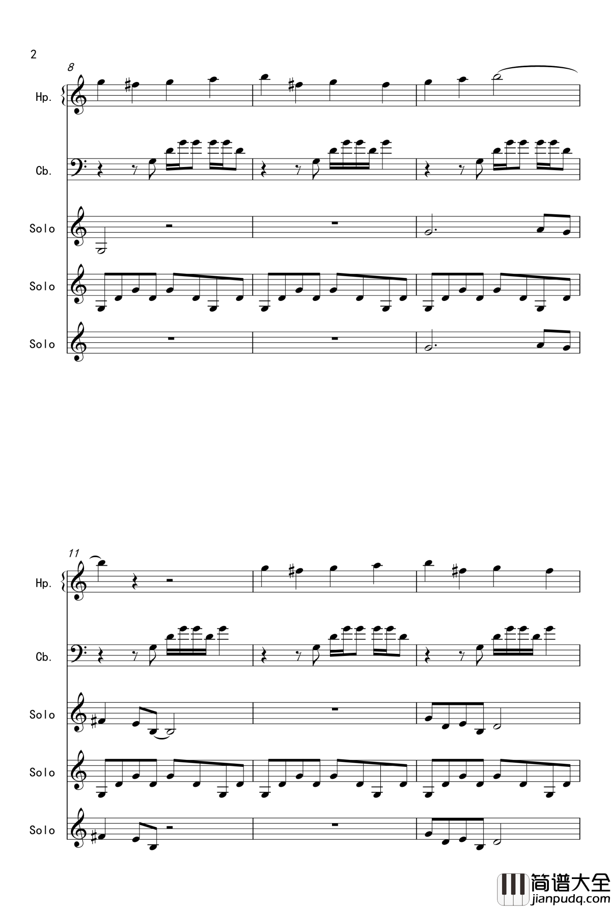 The_Mothers_Portrait钢琴谱_海洋之歌原声带__Bruno_Coulais