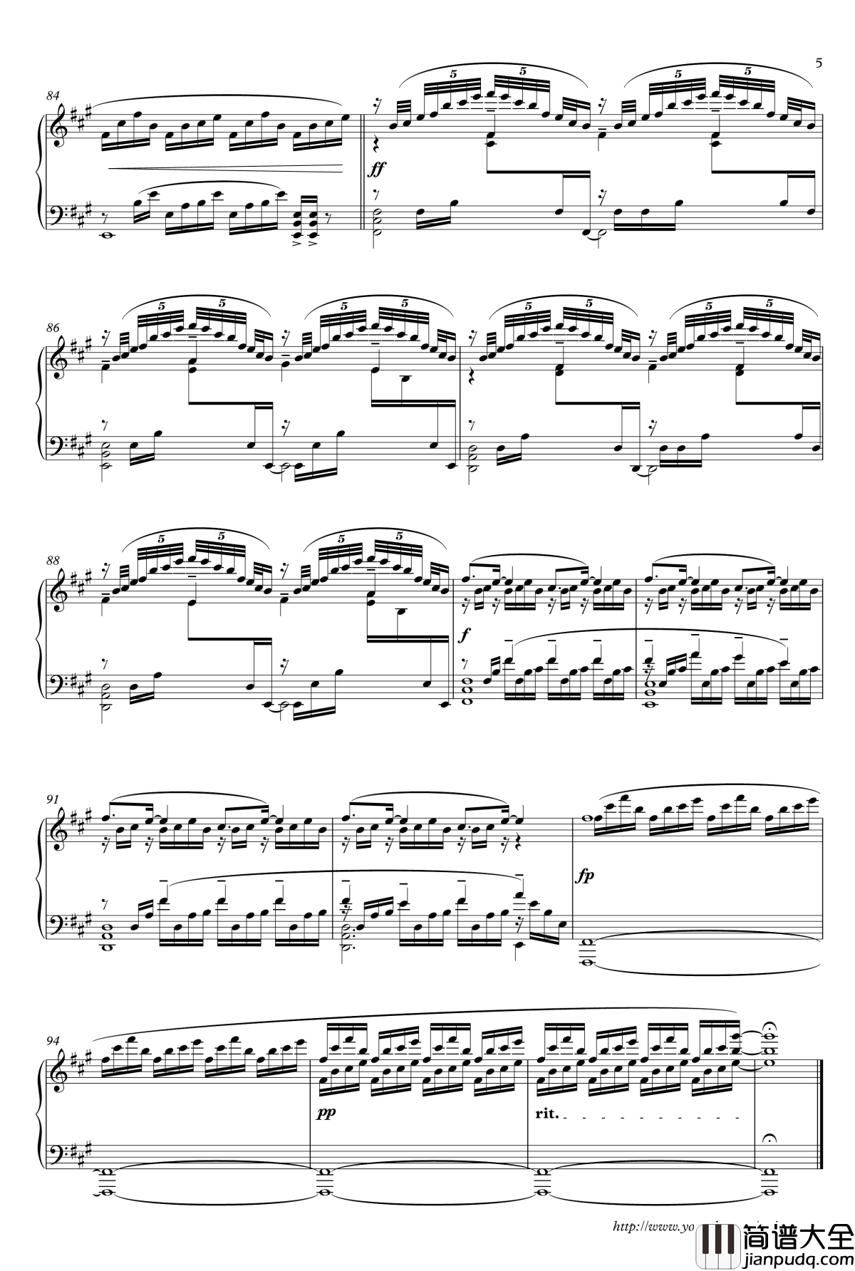 _Ninelie钢琴谱_甲铁城的卡巴内瑞ED_—Animenz_Animenz