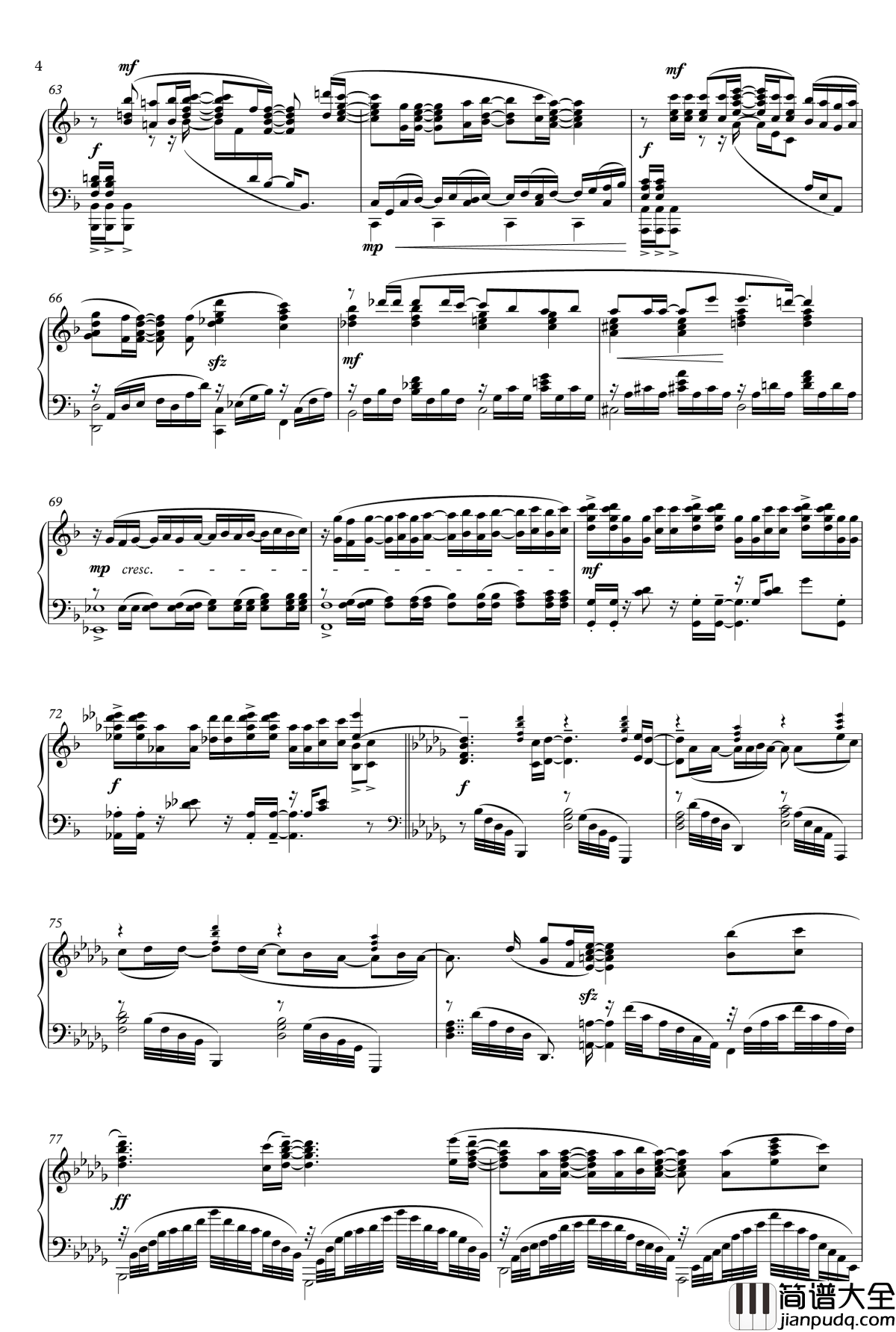 EONIAN钢琴谱_Animenz