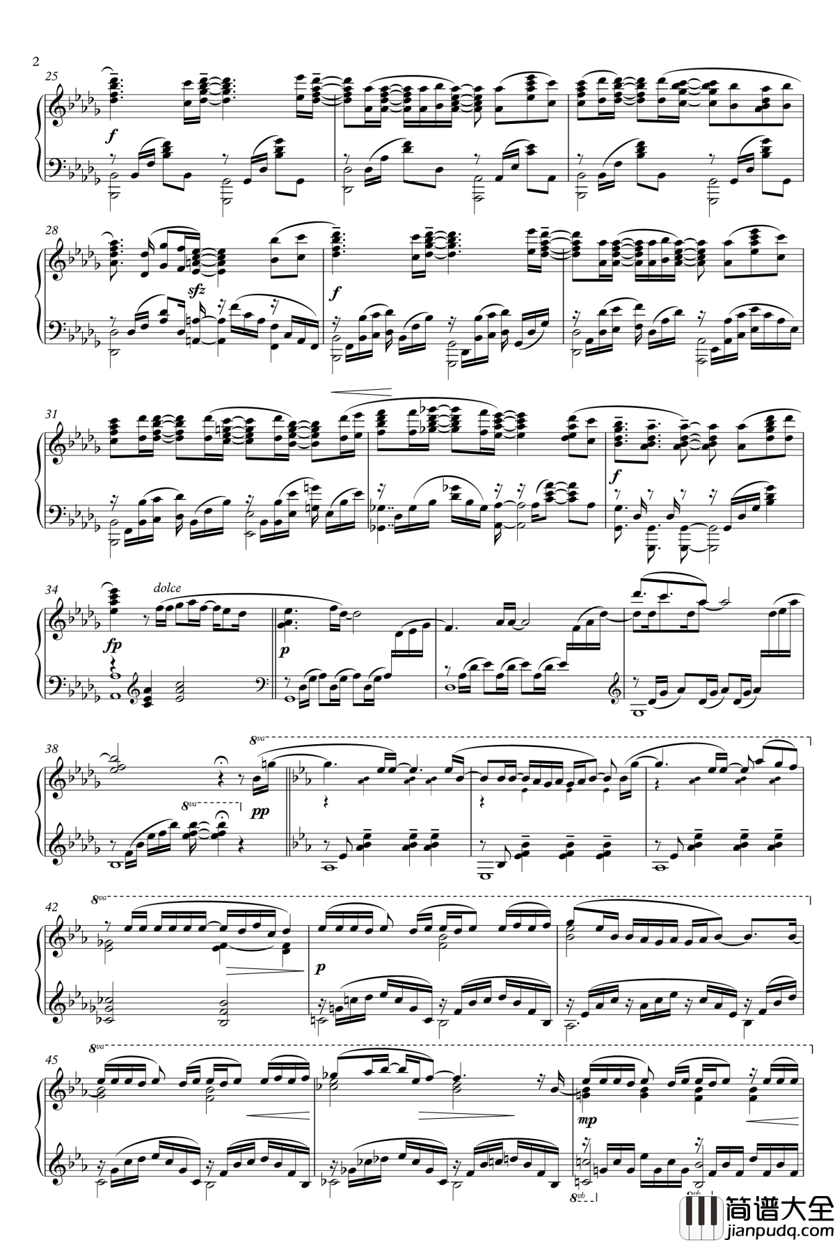 EONIAN钢琴谱_Animenz