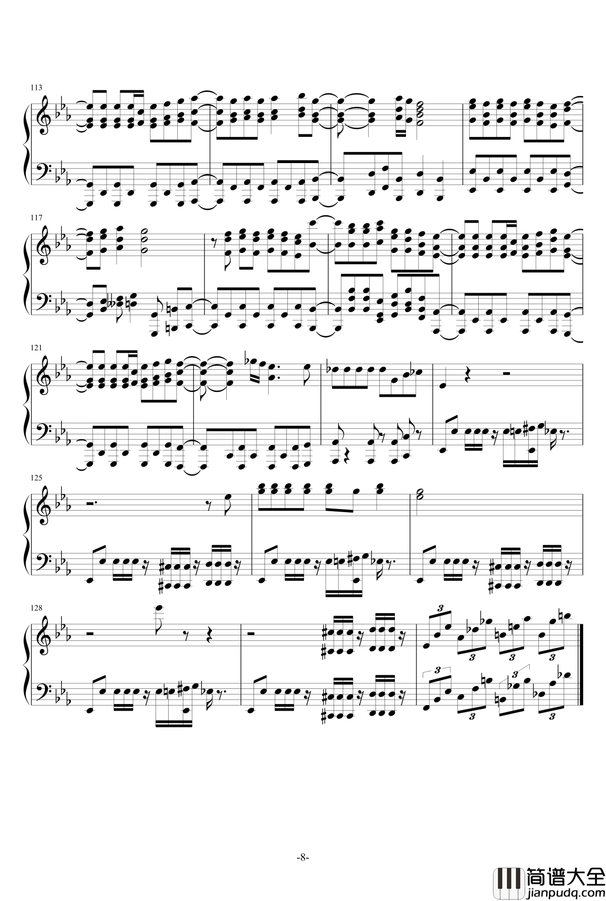 月刊少女op_君じゃなきゃダメみたい_オーイシマサ_月刊少女_钢琴谱