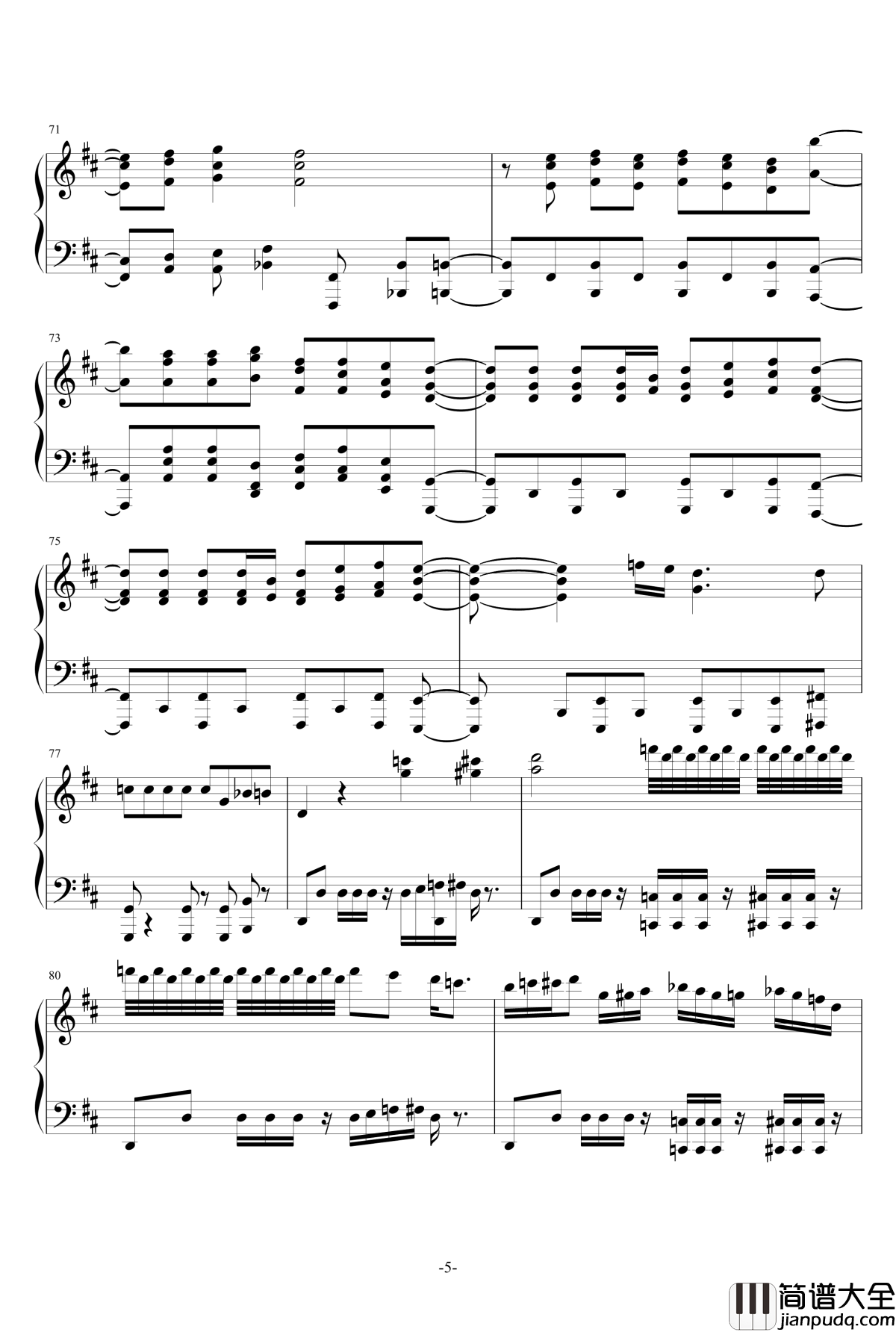 月刊少女op_君じゃなきゃダメみたい_オーイシマサ_月刊少女_钢琴谱