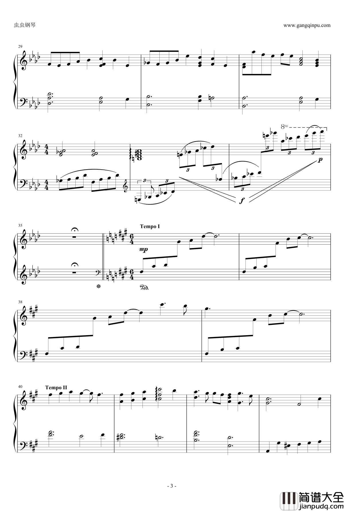 月あかり钢琴谱__渡辺雅二_魏琮霏