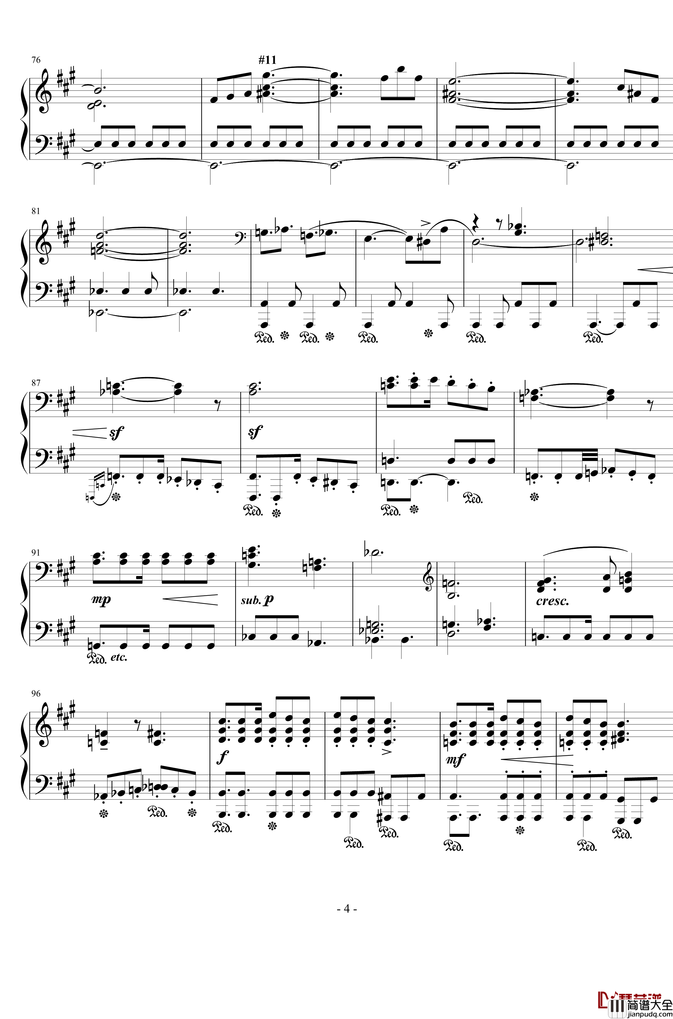 Showtime_starts钢琴谱_H_ZETT_M