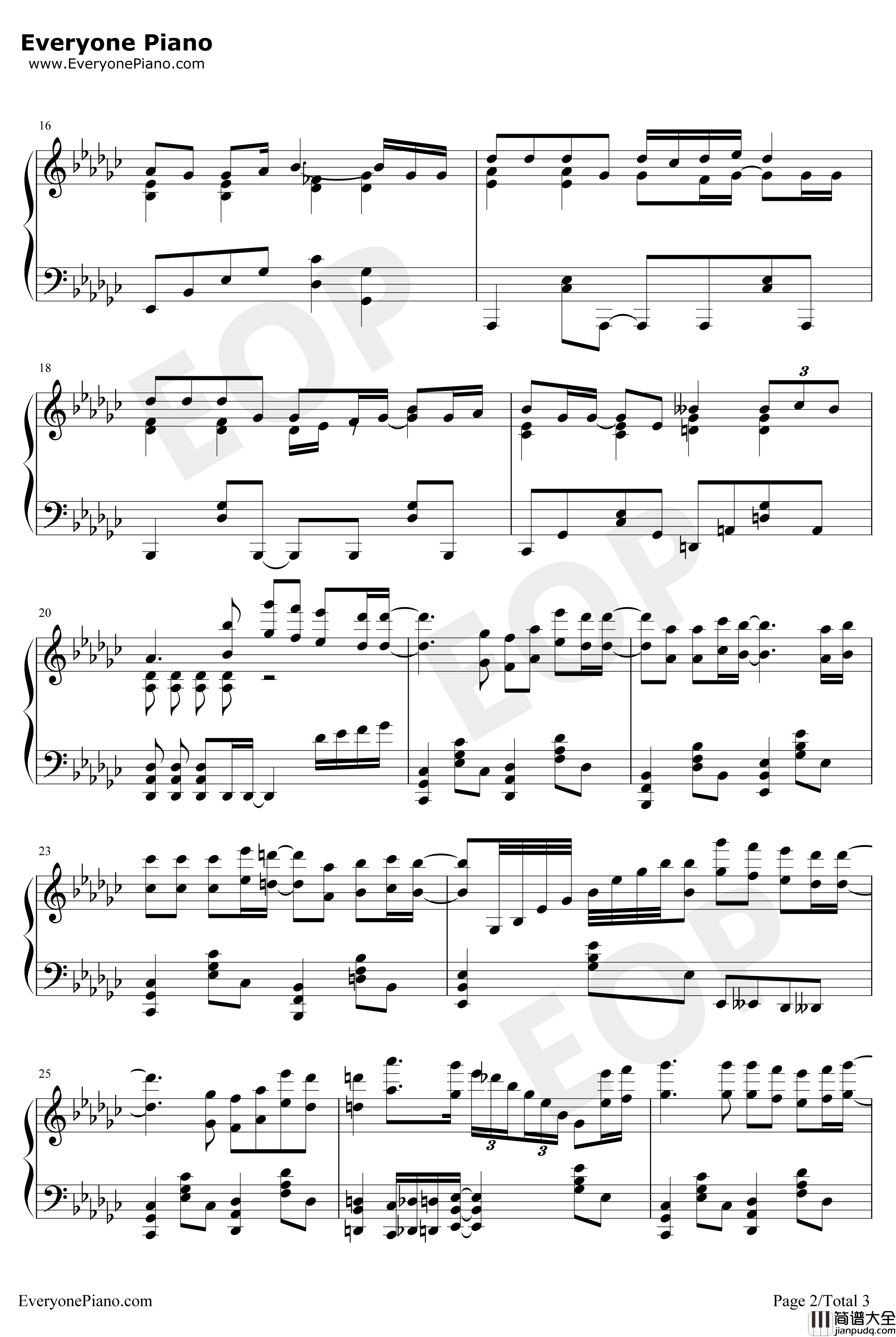 地図が無くても戻るから钢琴谱_古川慎_一拳超人第二季ED